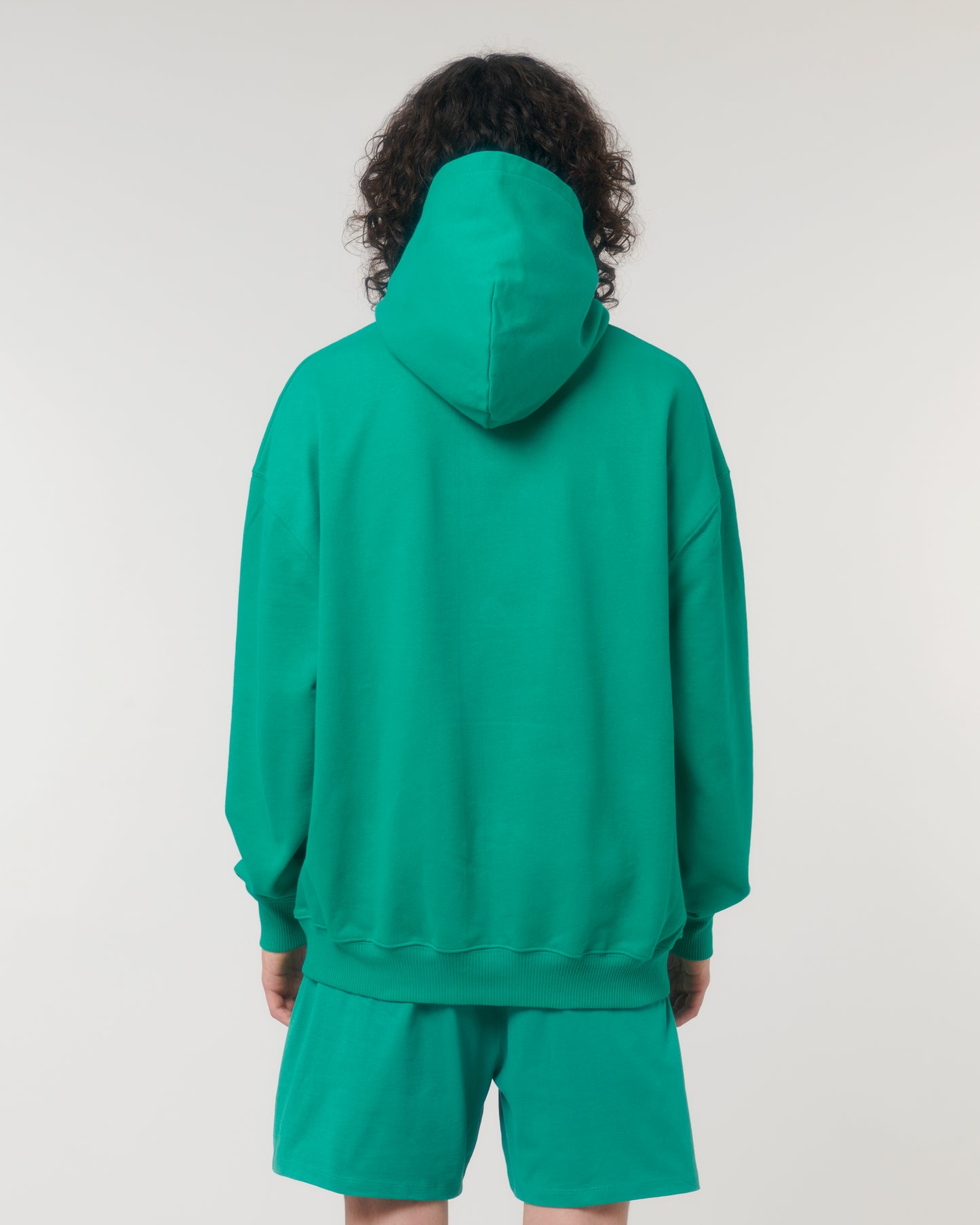 Sweat capuche lourd Cooper Dry Vert Go Green