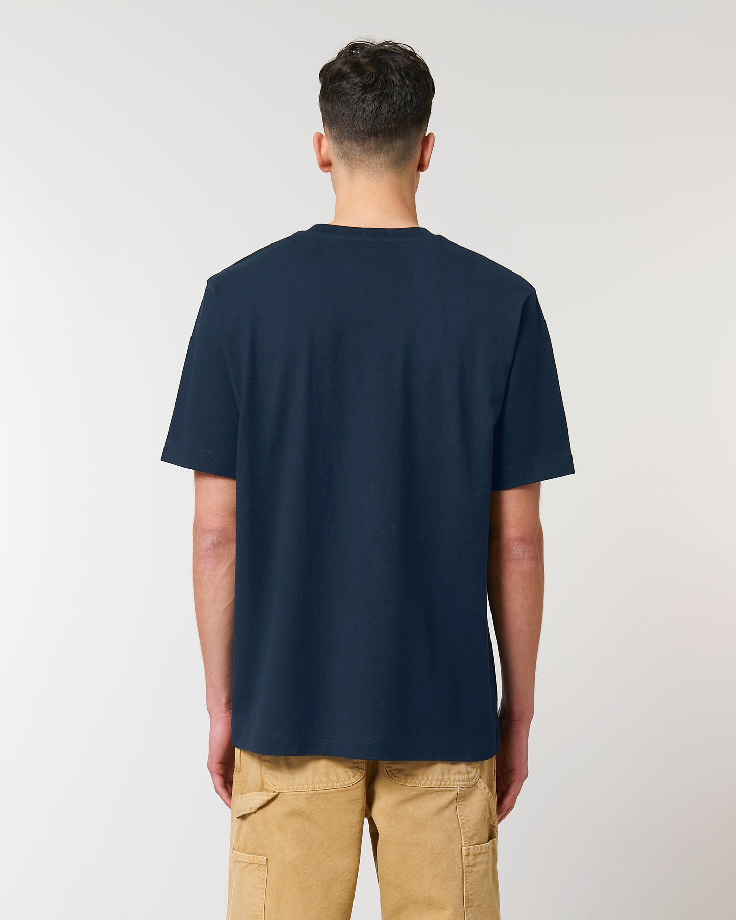 T-shirt unisexe lourd Freestyler Bleu Marine