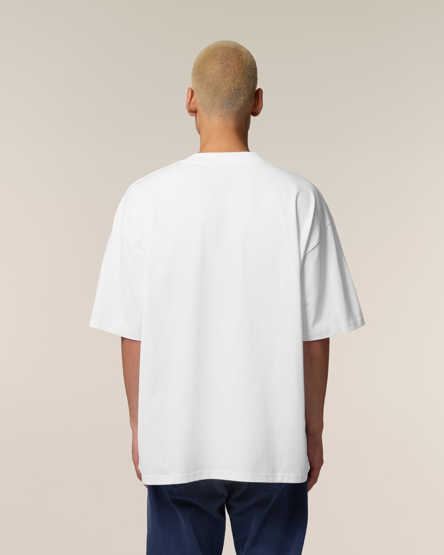 T-shirt oversize Blaster 2.0 Blanc