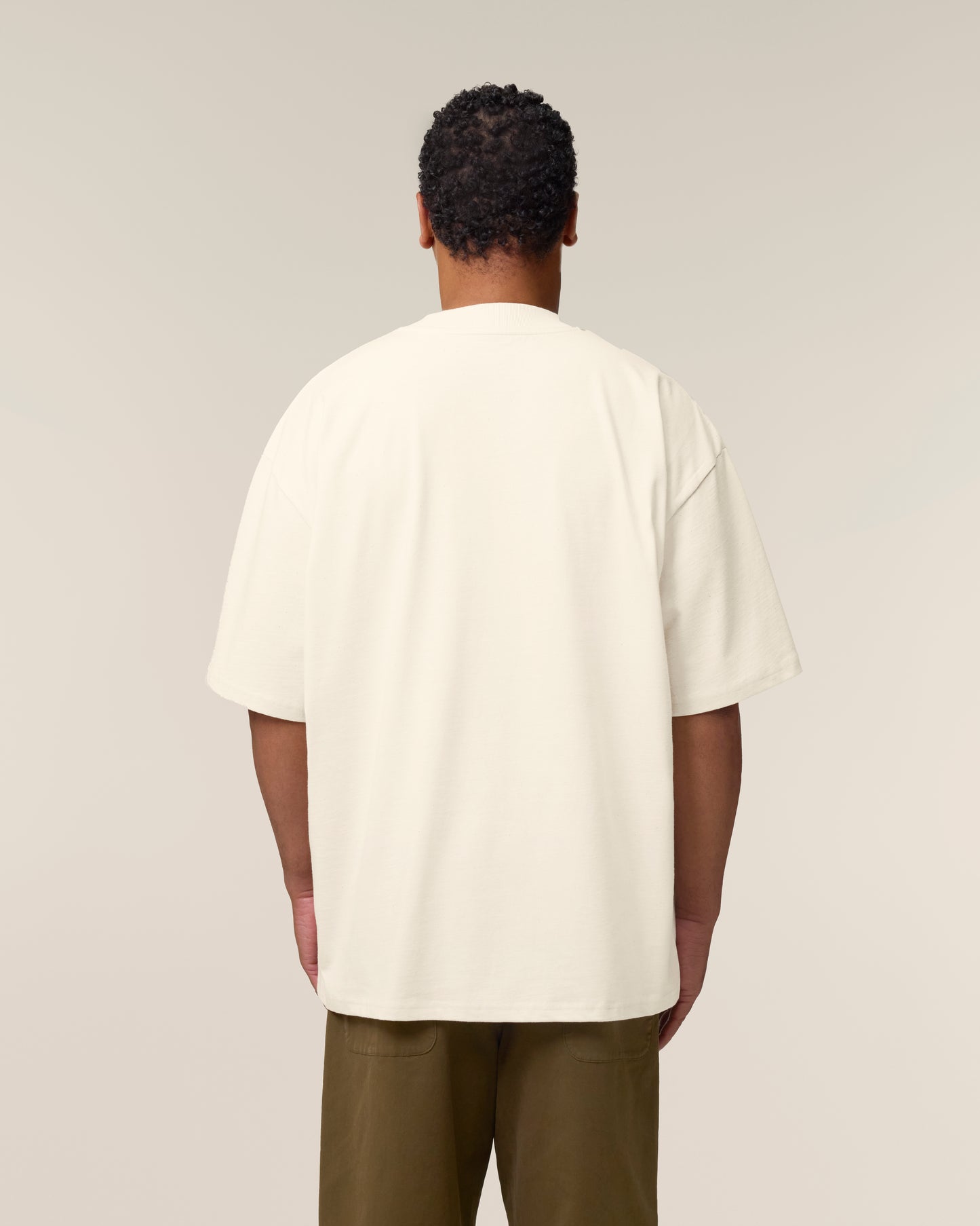 T-shirt oversize Blaster 2.0 Blanc naturel