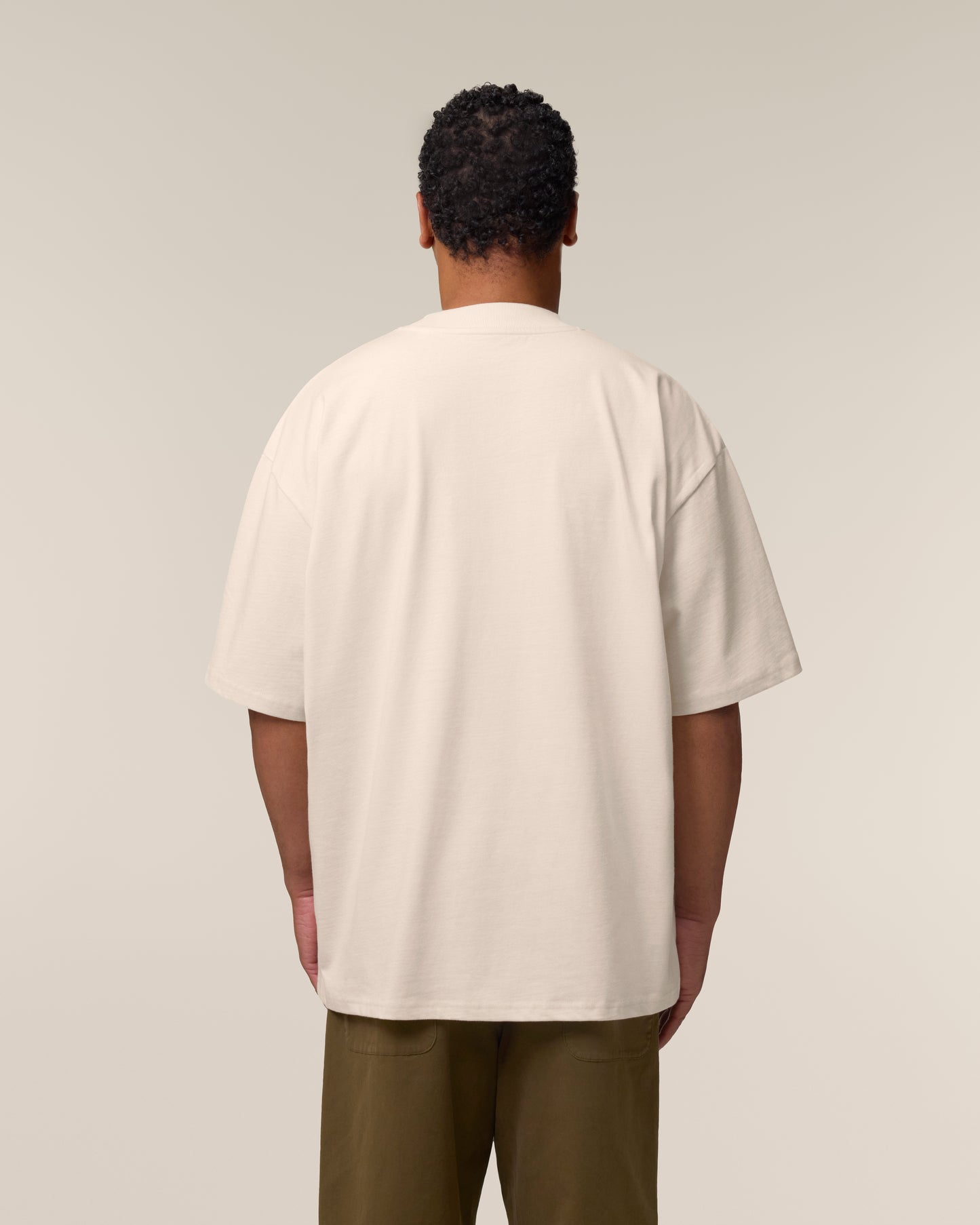 T-shirt oversize Blaster 2.0 Crème