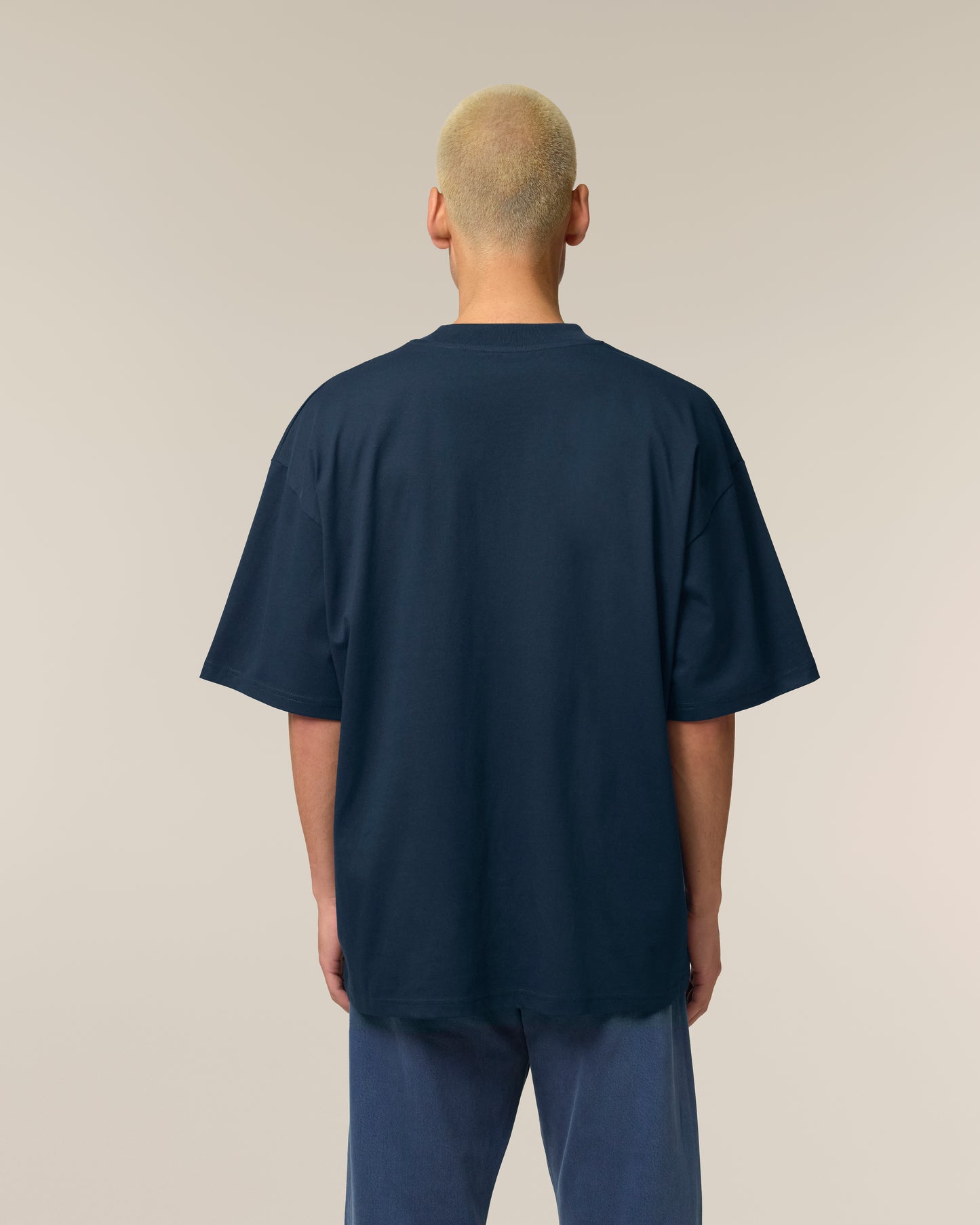 T-shirt oversize Blaster 2.0 Bleu Marine