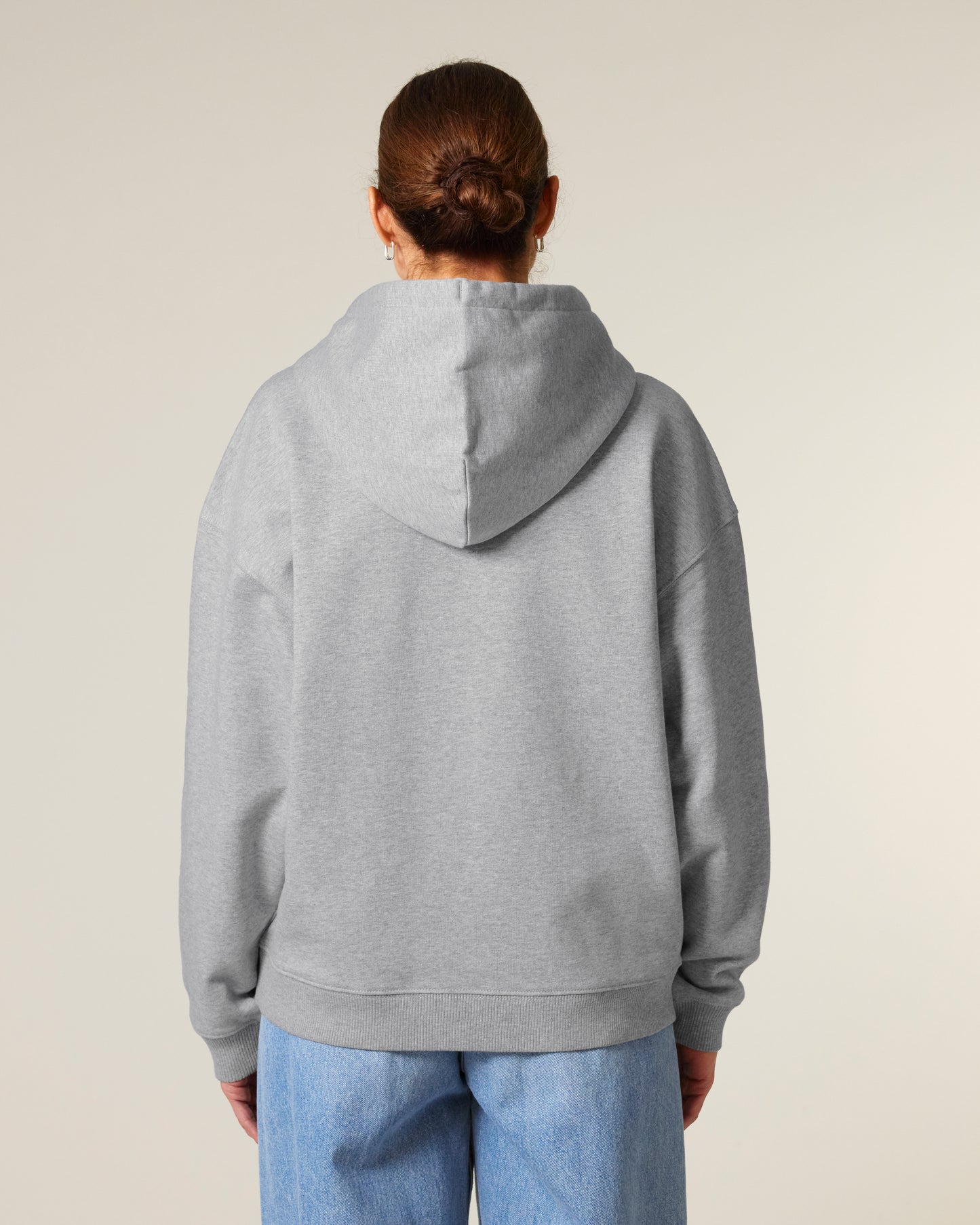 Sweat capuche oversize Slammer 2.0 Gris chiné moyen