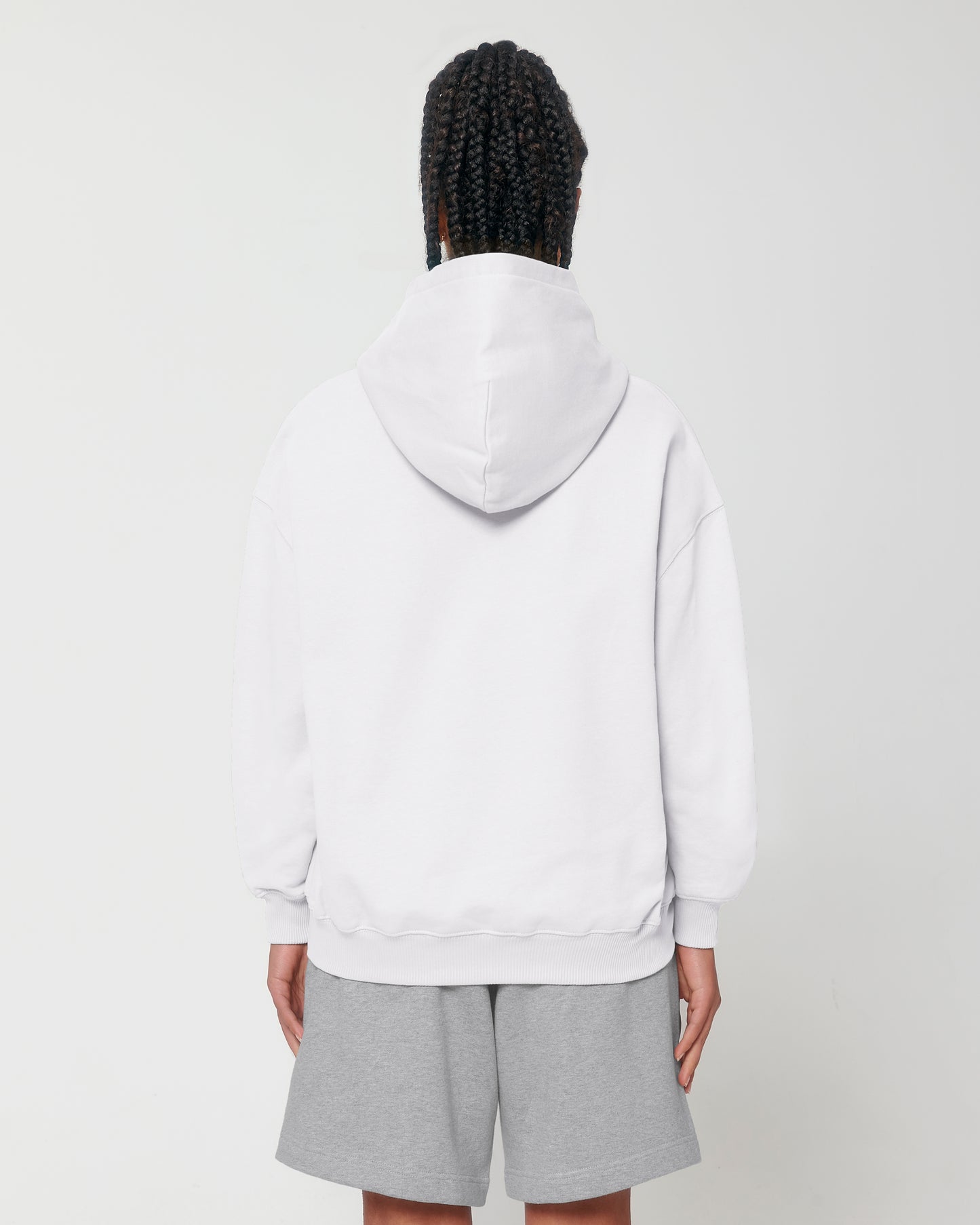 Sweat capuche lourd Cooper Dry Blanc