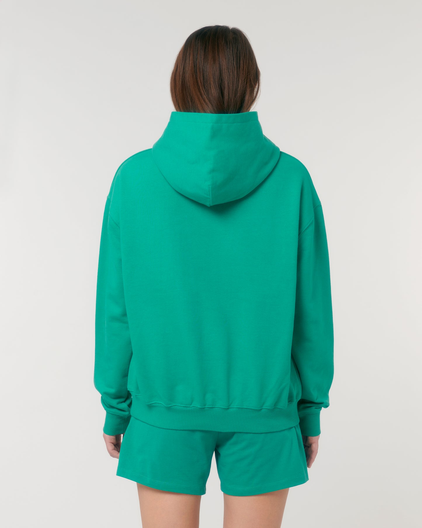Sweat capuche lourd Cooper Dry Vert Go Green