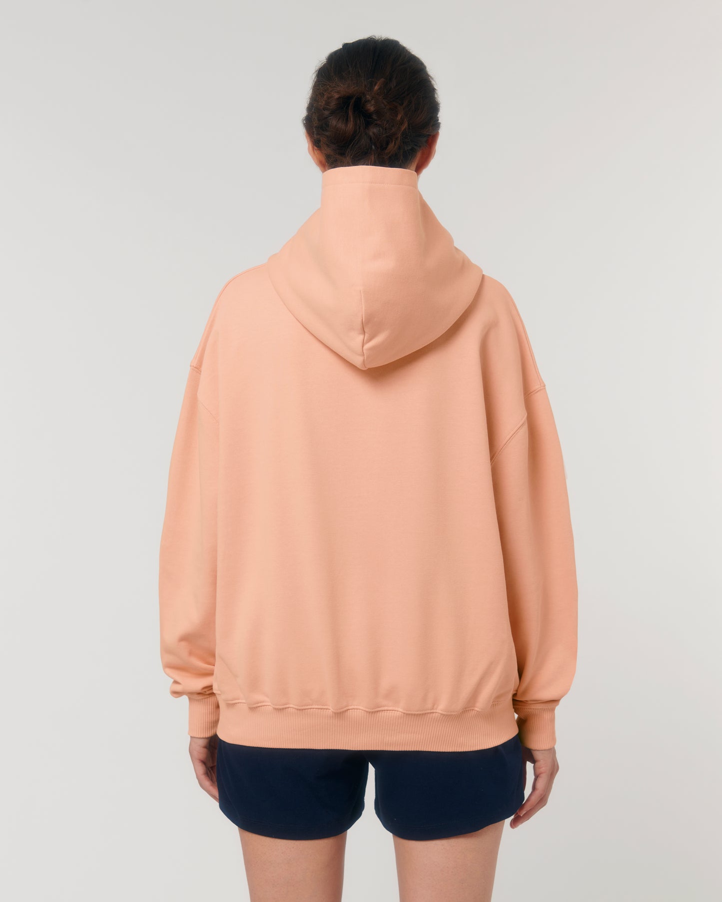 Sweat capuche lourd Cooper Dry Pêche