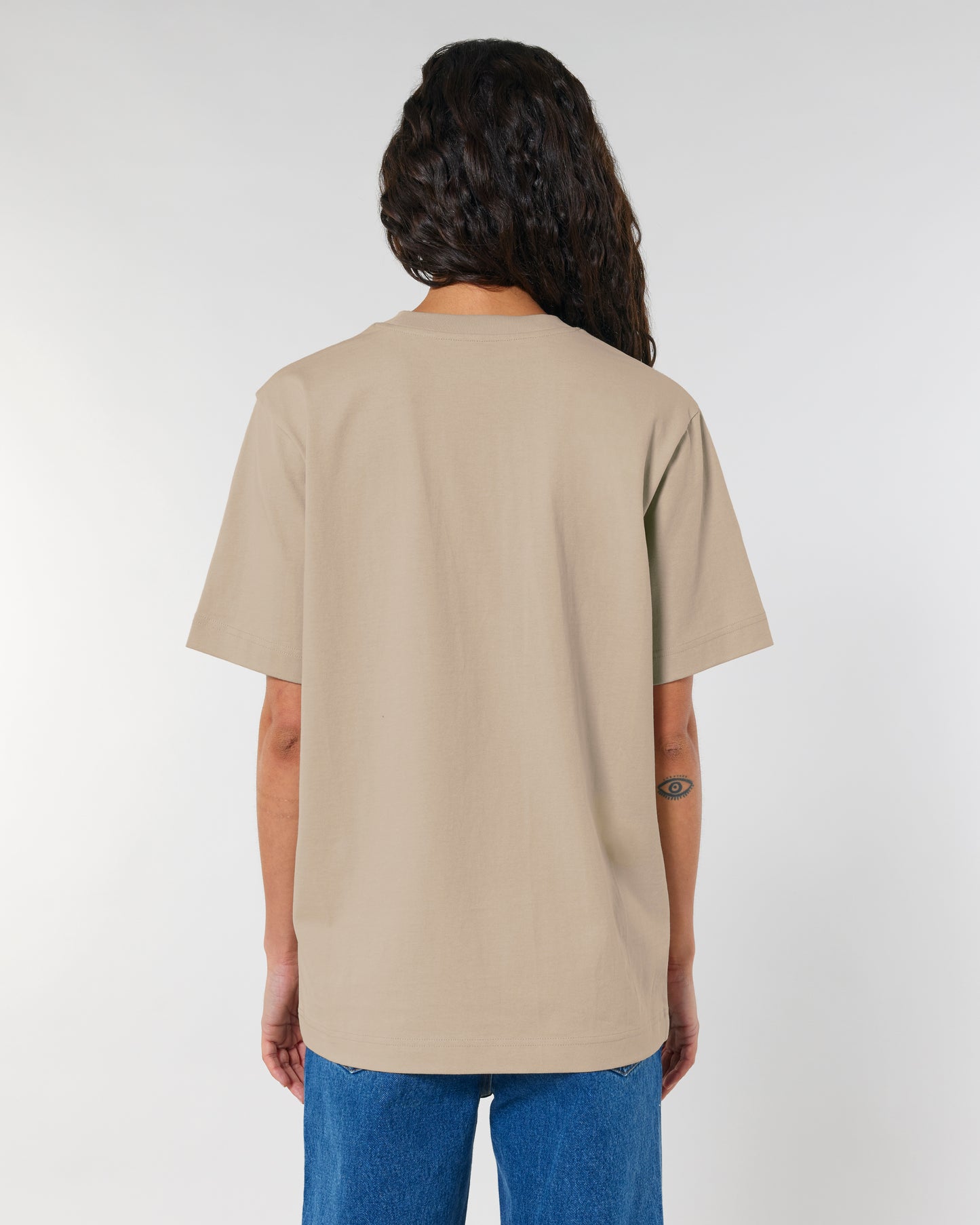 T-shirt unisexe lourd Freestyler Sable Clair