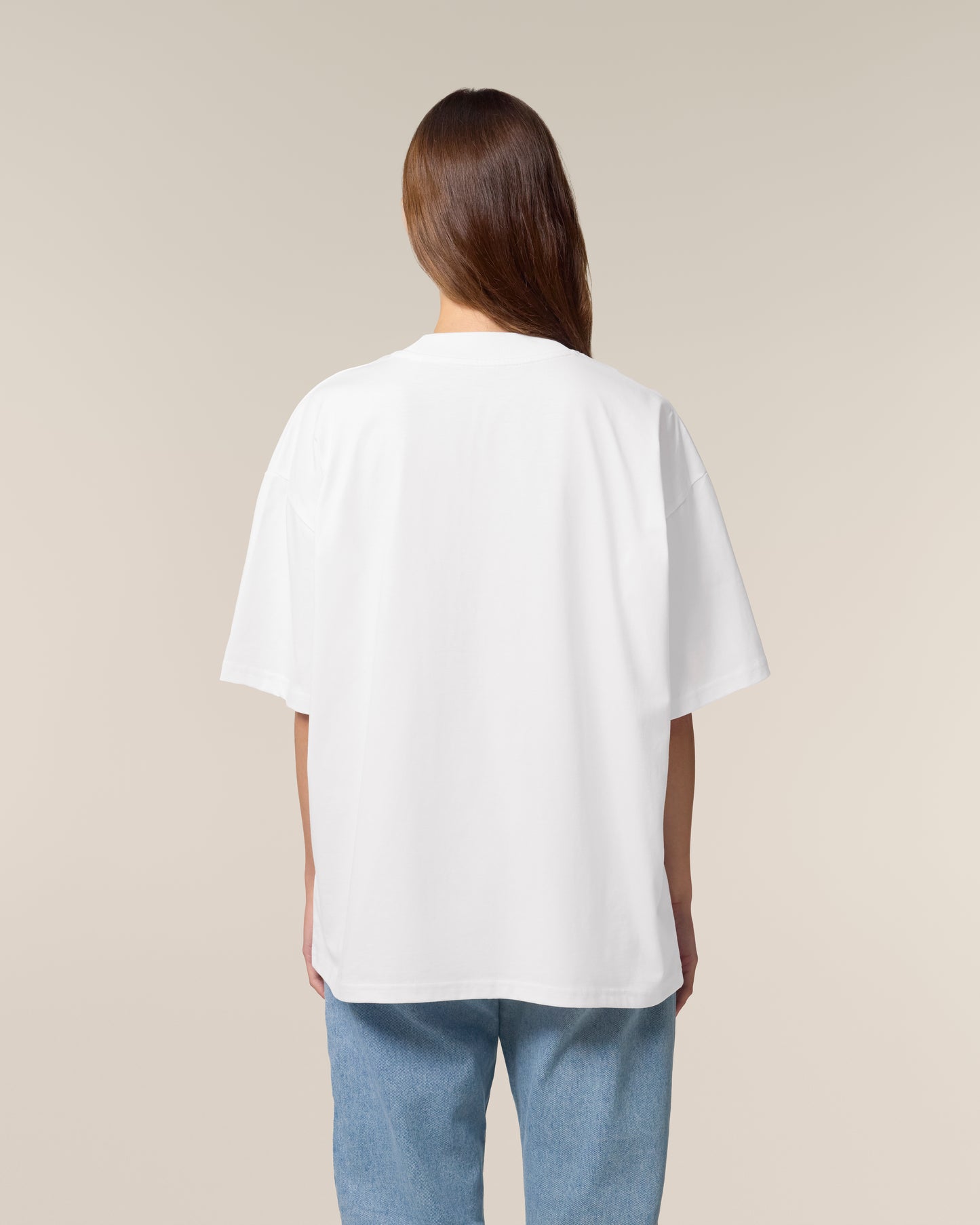 T-shirt oversize Blaster 2.0 Blanc