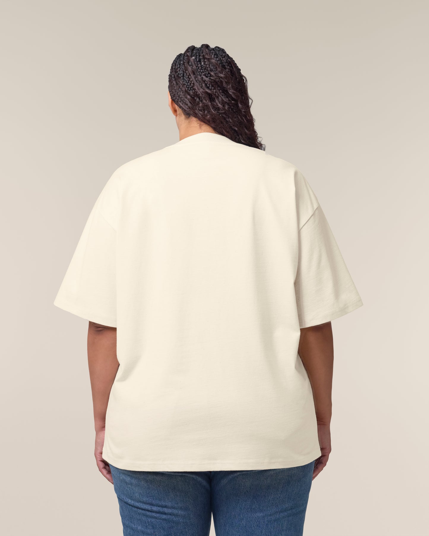 T-shirt oversize Blaster 2.0 Blanc naturel