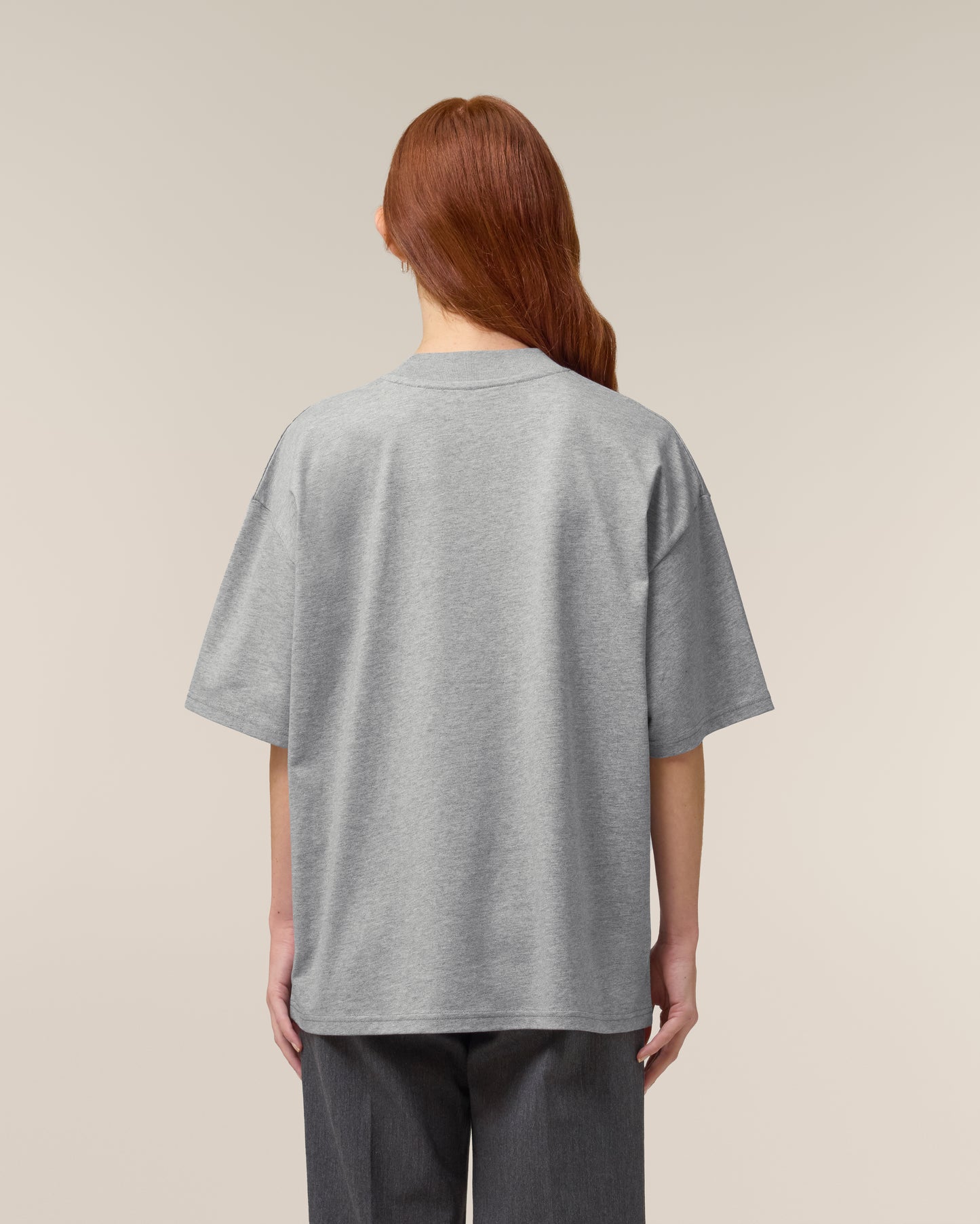 T-shirt oversize Blaster 2.0 Gris Chiné Moyen