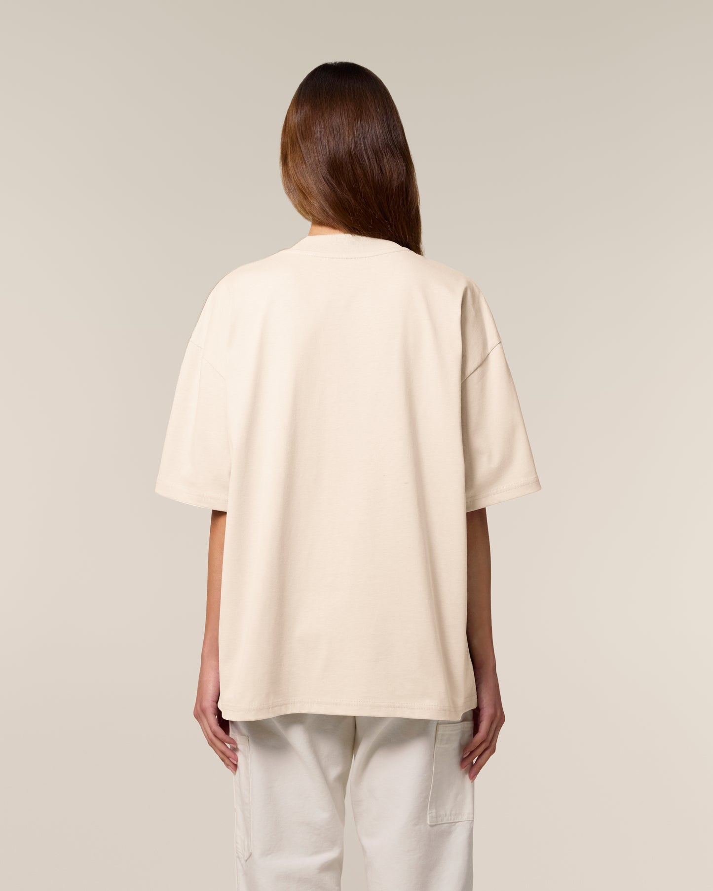 T-shirt oversize Blaster 2.0 Crème
