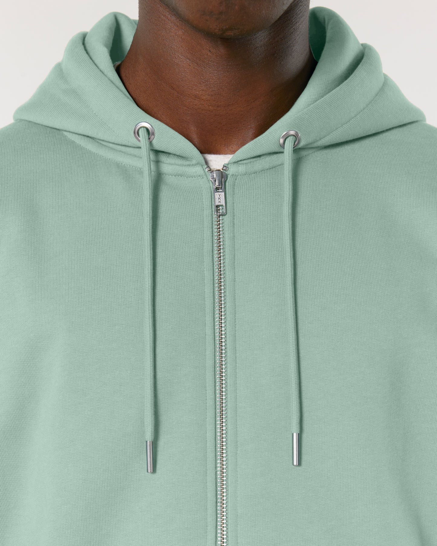 Sweat capuche zippé Cultivator 2.0 Vert aloé