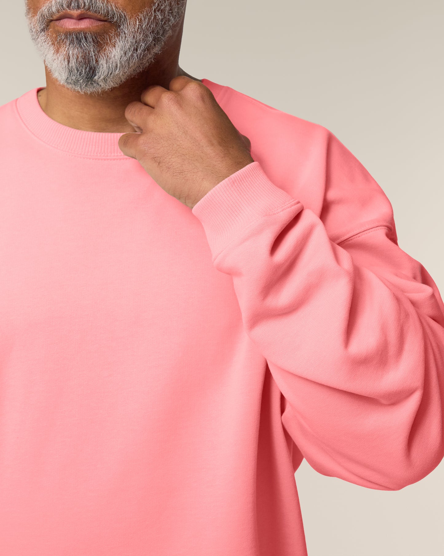 Sweat col rond oversize Radder 2.0 Rose Joy