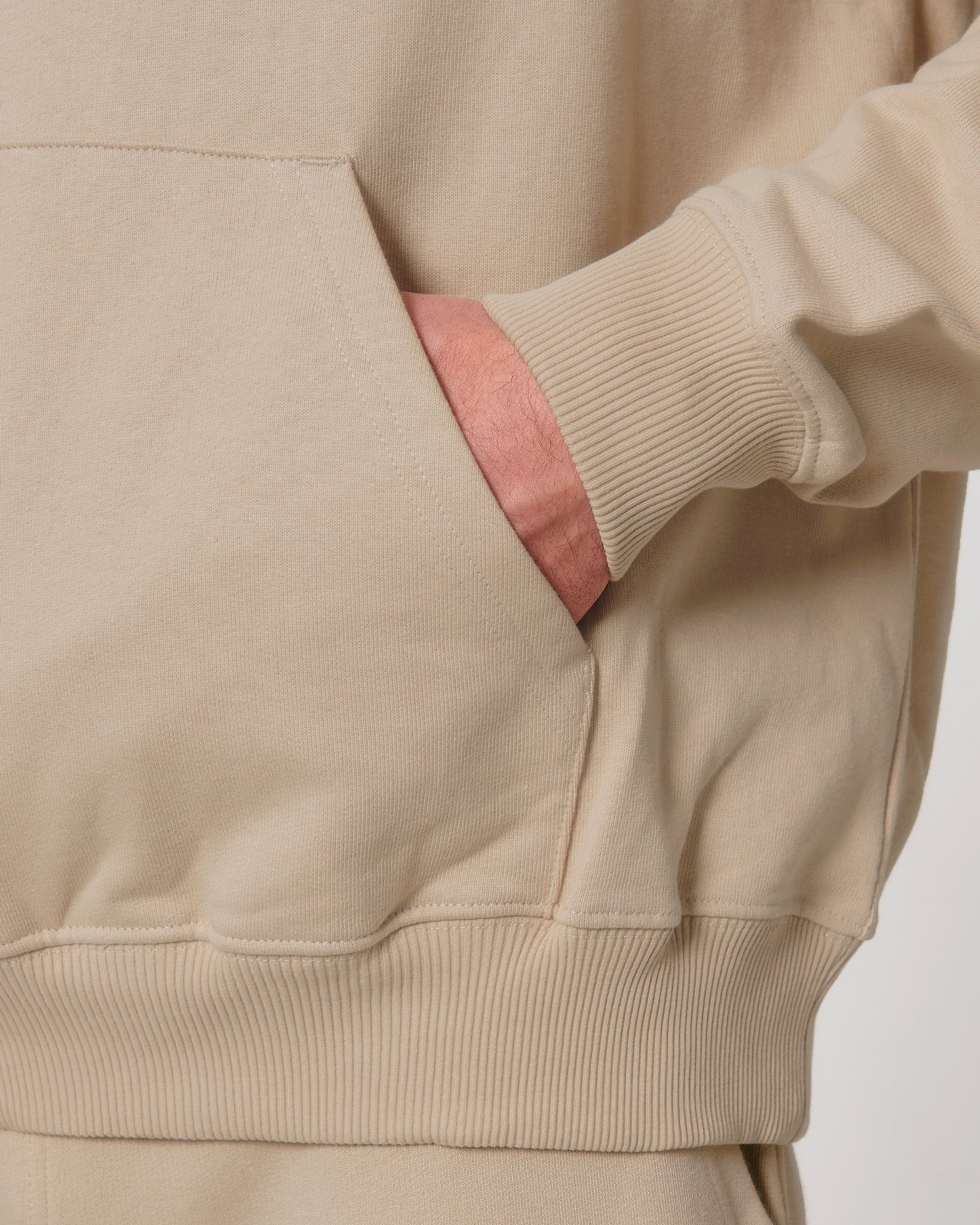 Sweat capuche lourd Cooper Dry Sable clair