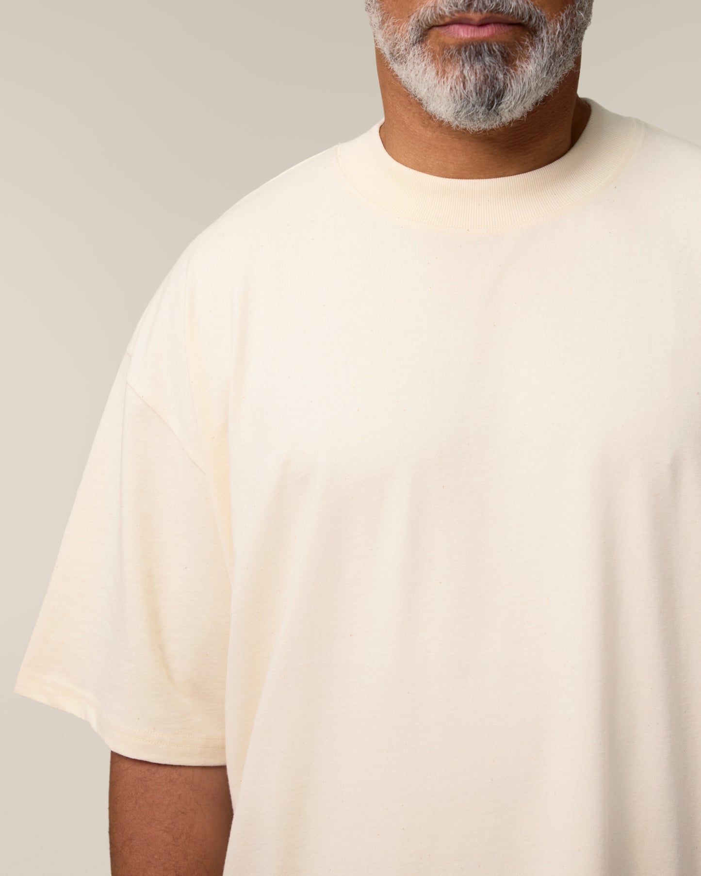 T-shirt oversize Blaster 2.0 Blanc naturel