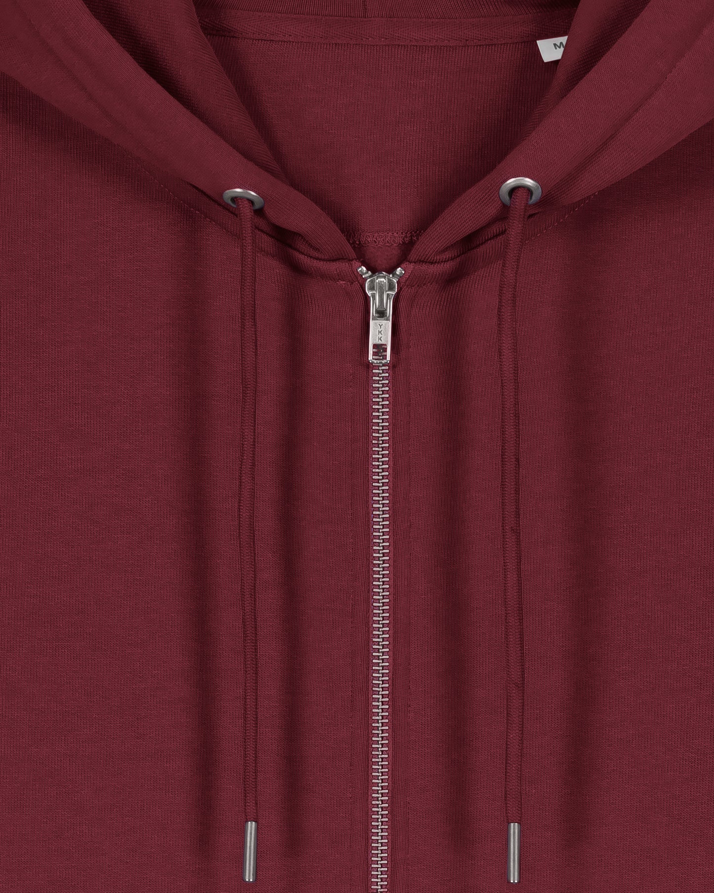 Sweat capuche zippé Cultivator 2.0 Rouge vin