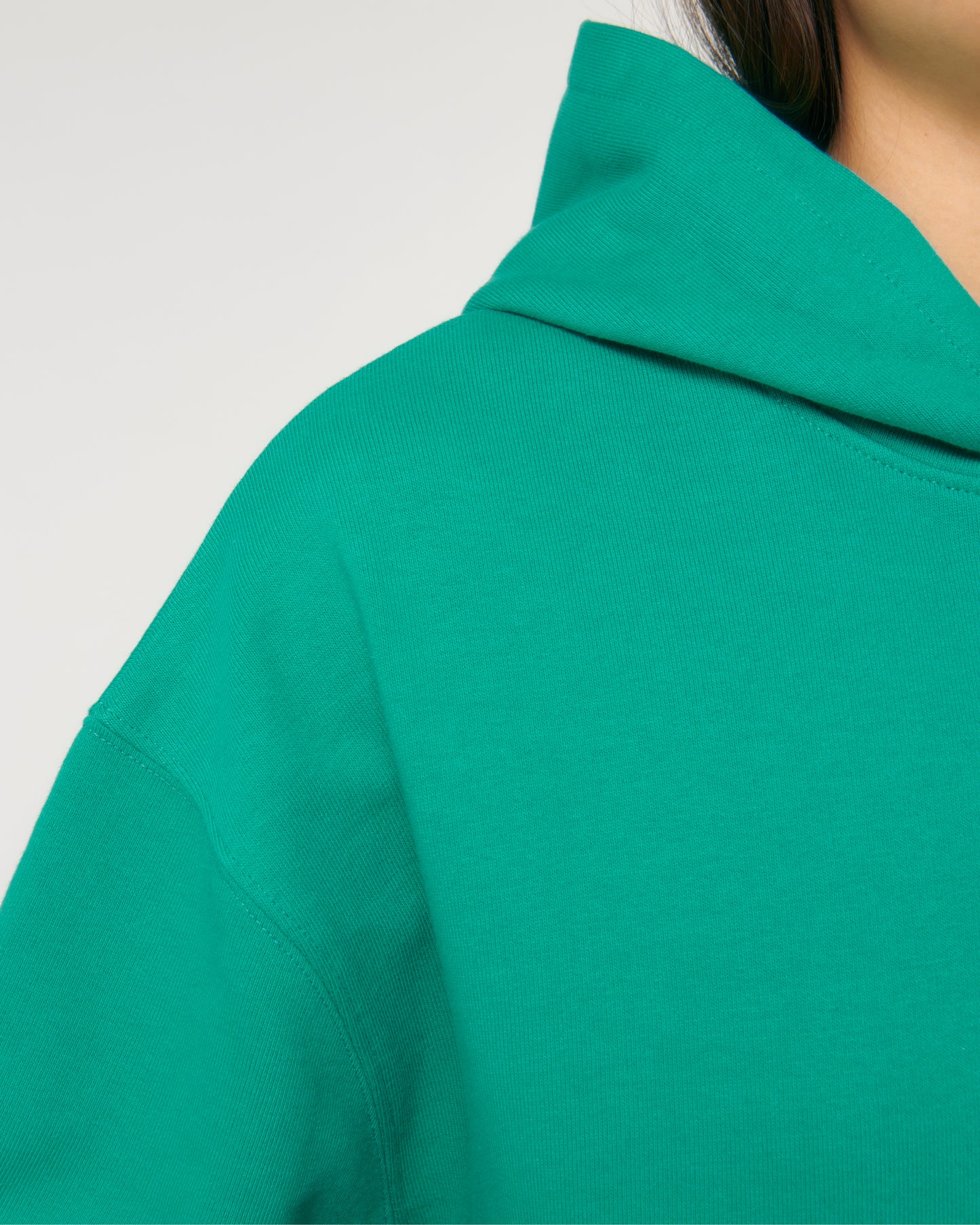 Sweat capuche lourd Cooper Dry Vert Go Green