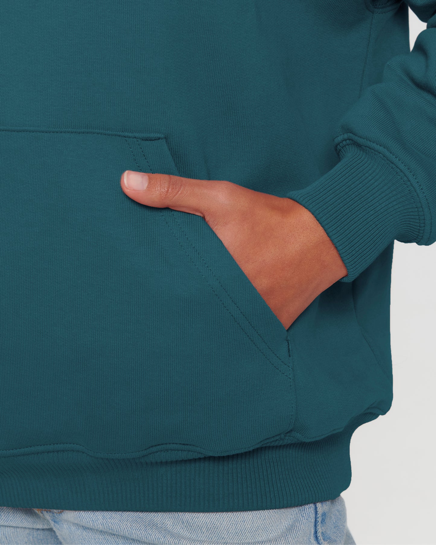 Sweat capuche lourd Cooper Dry Bleu Stargazer