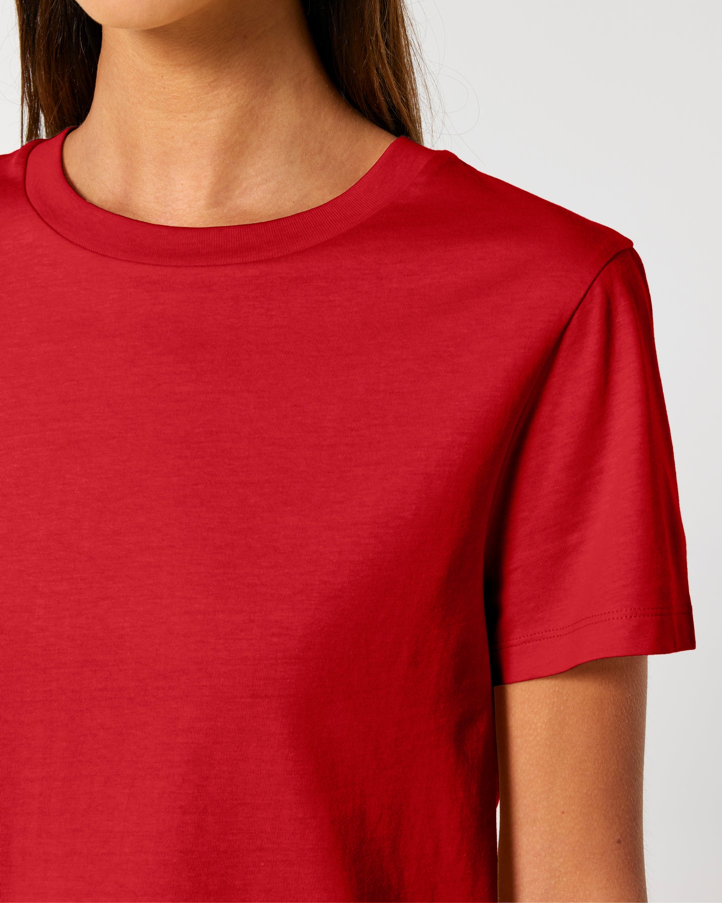 T-shirt femme col rond Stella Muser Rouge
