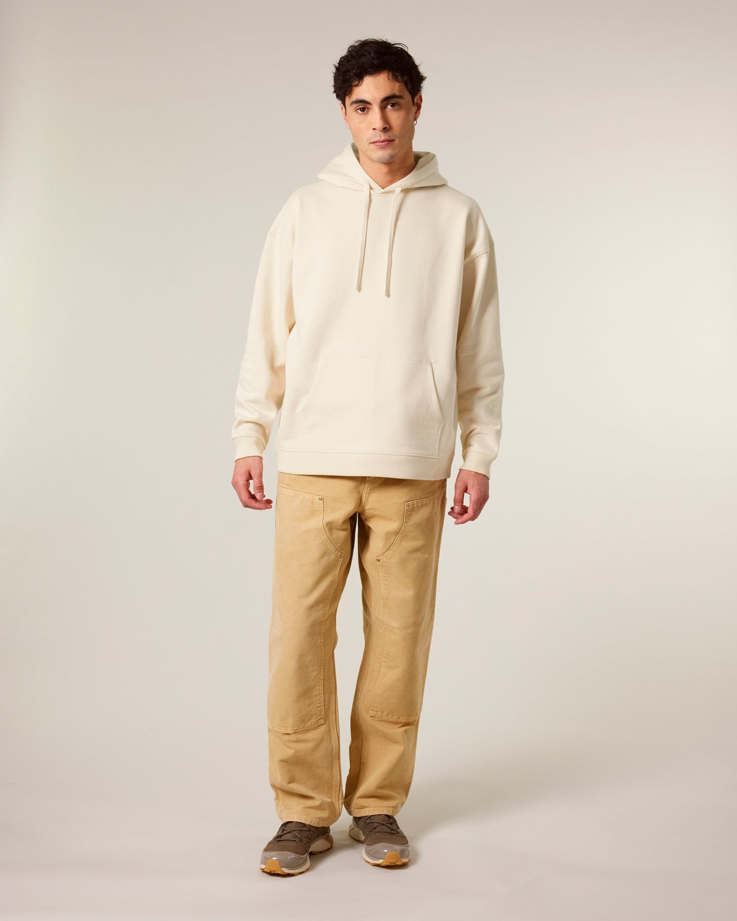 Sweat capuche oversize Slammer 2.0 Blanc naturel