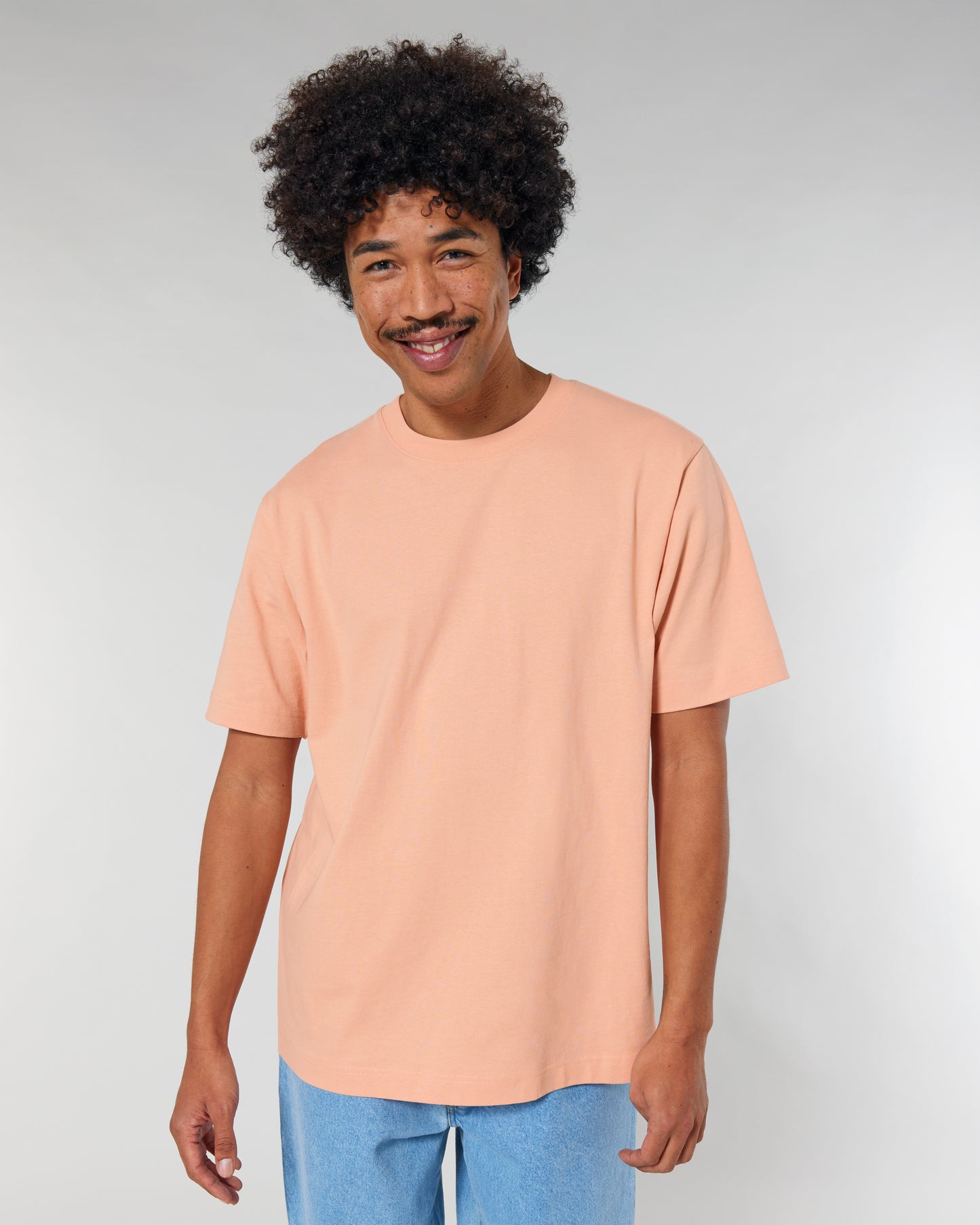 T-shirt unisexe lourd Freestyler Pêche
