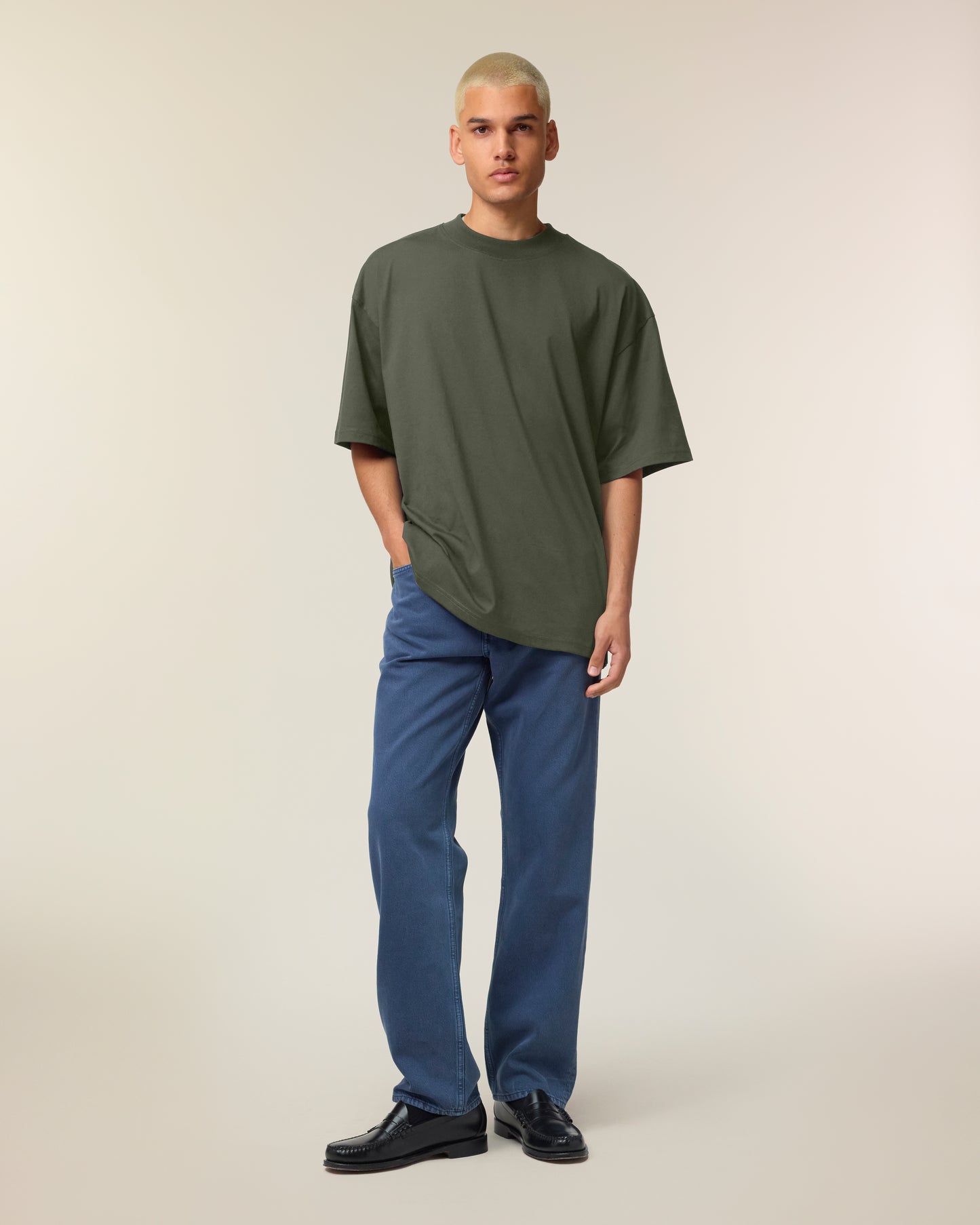 T-shirt oversize Blaster 2.0 Kaki