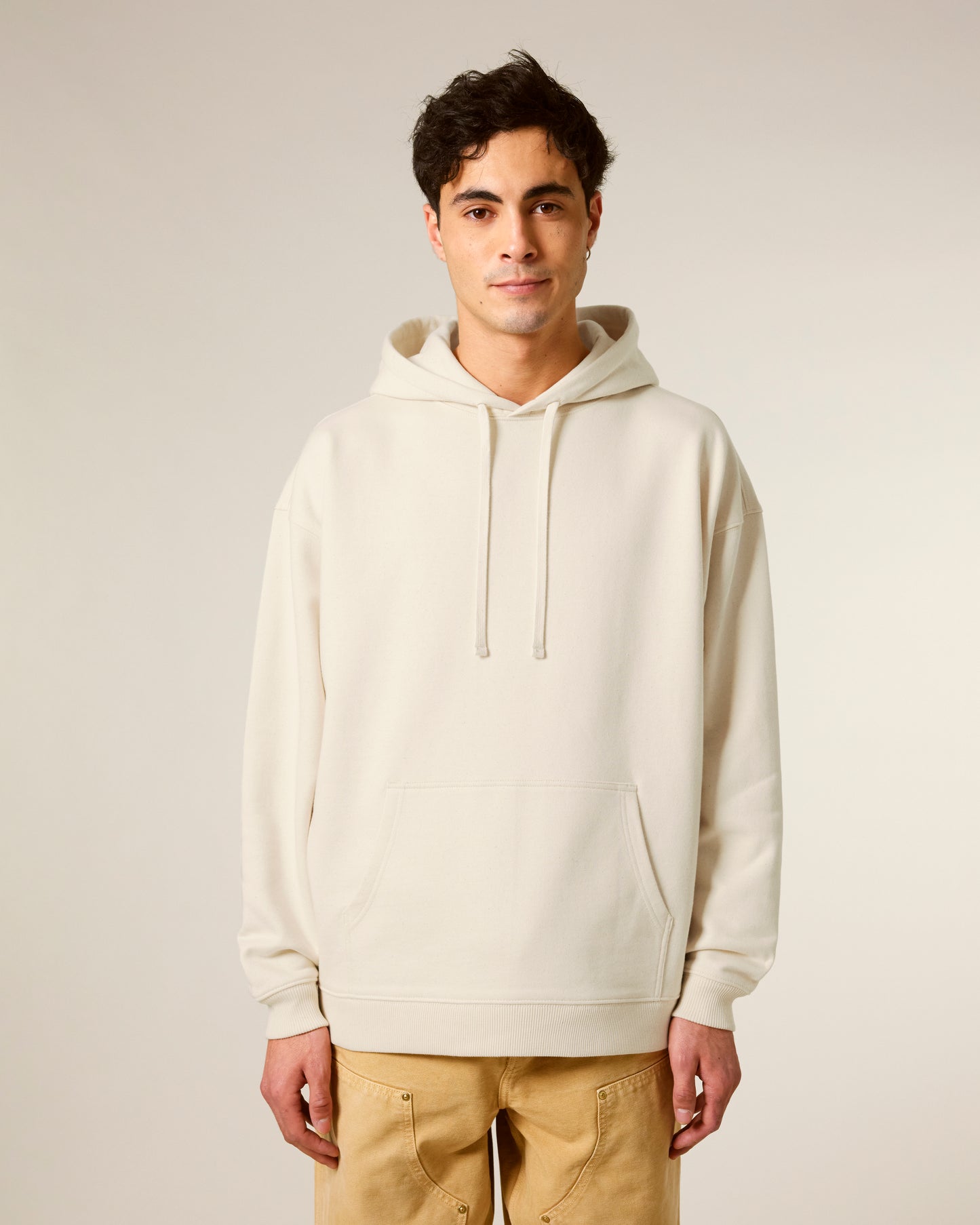 Sweat capuche oversize Slammer 2.0 Blanc naturel