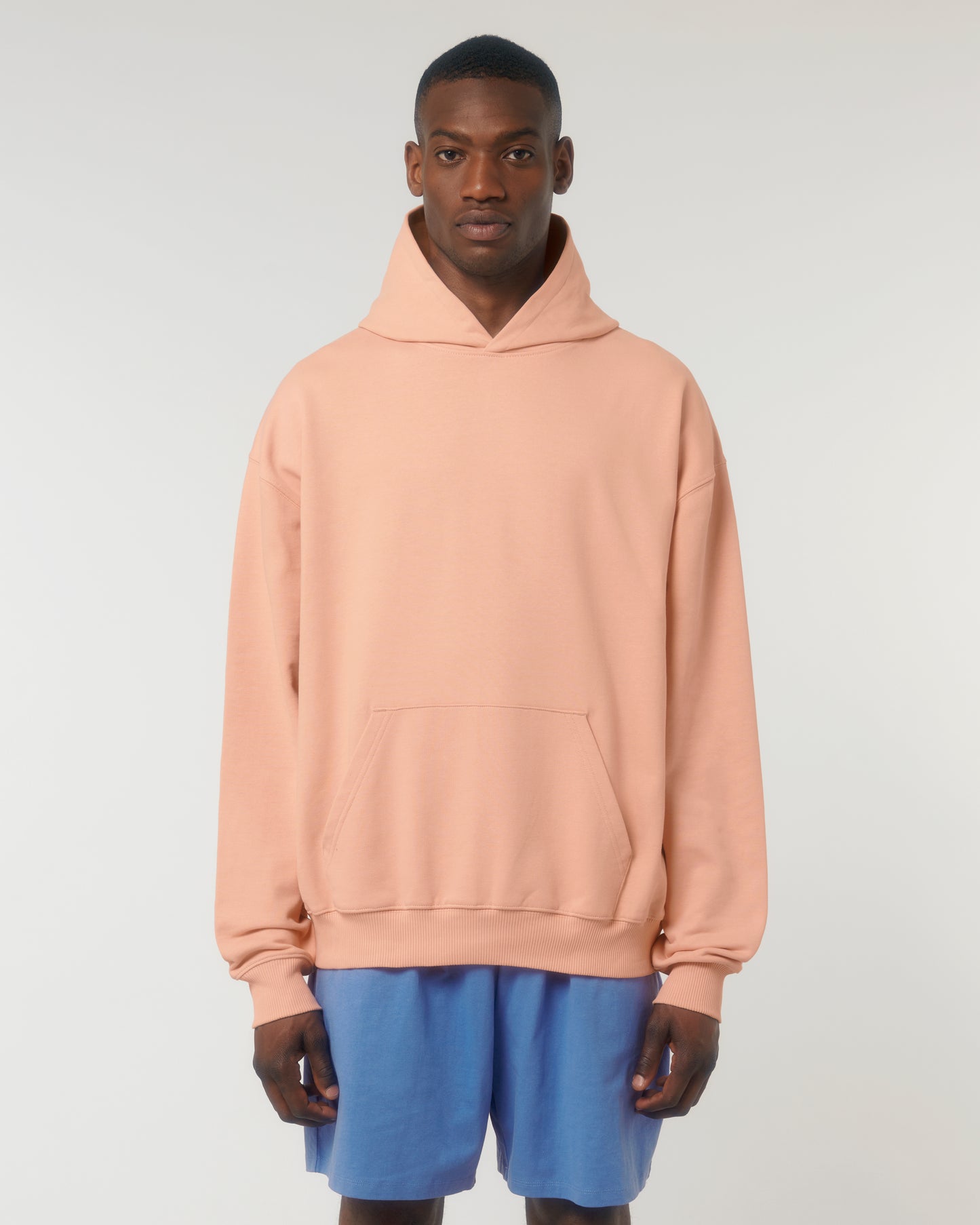 Sweat capuche lourd Cooper Dry Pêche