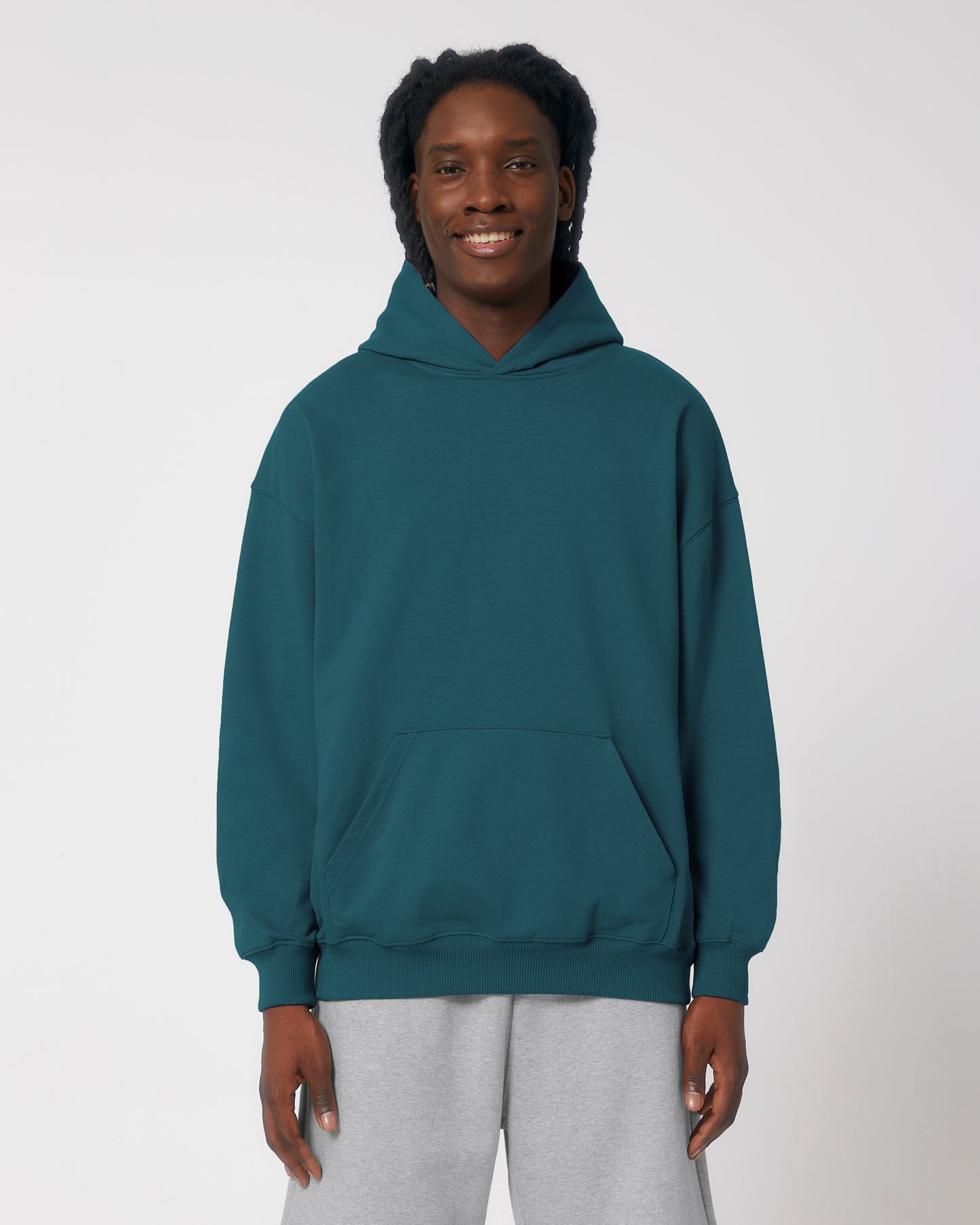 Sweat capuche lourd Cooper Dry Bleu Stargazer