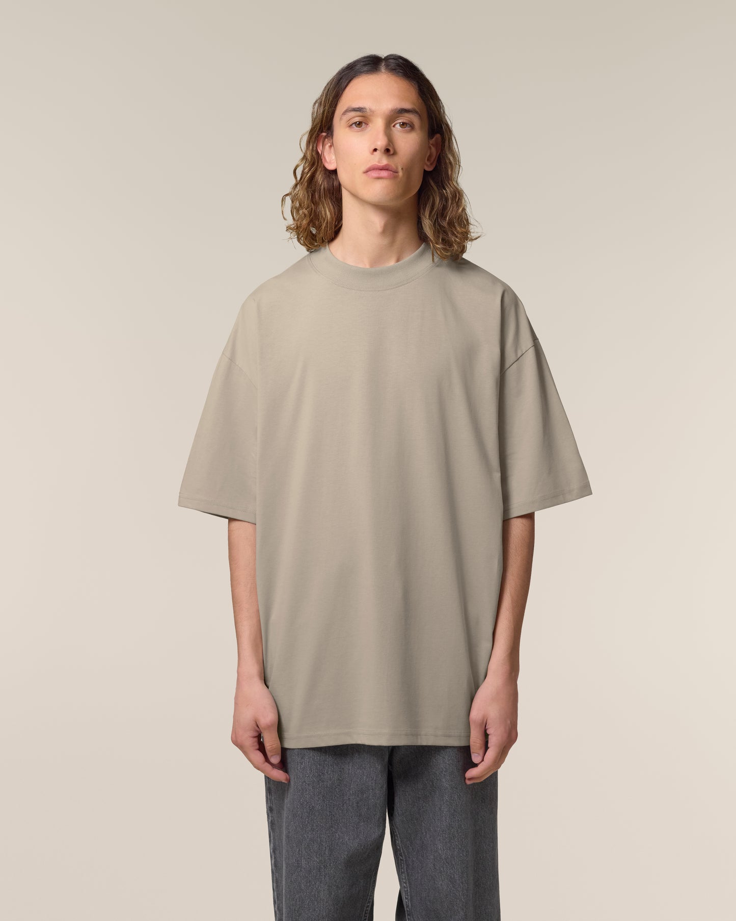 T-shirt oversize Blaster 2.0 Stone