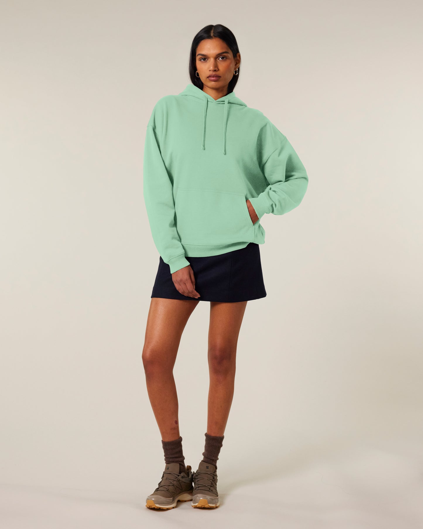 Sweat capuche oversize Slammer 2.0 Vert Jade