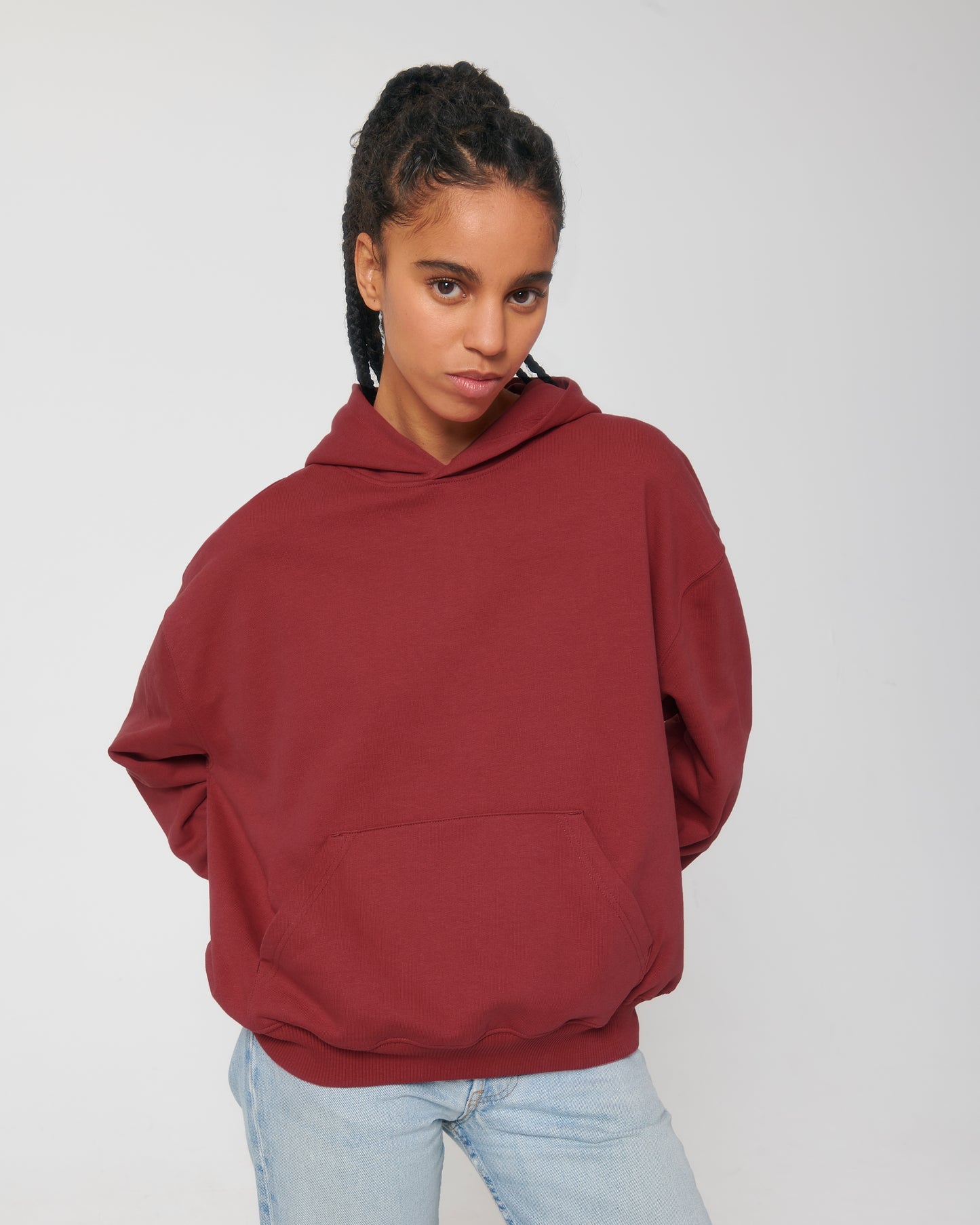 Sweat capuche lourd Cooper Dry Terre Rouge