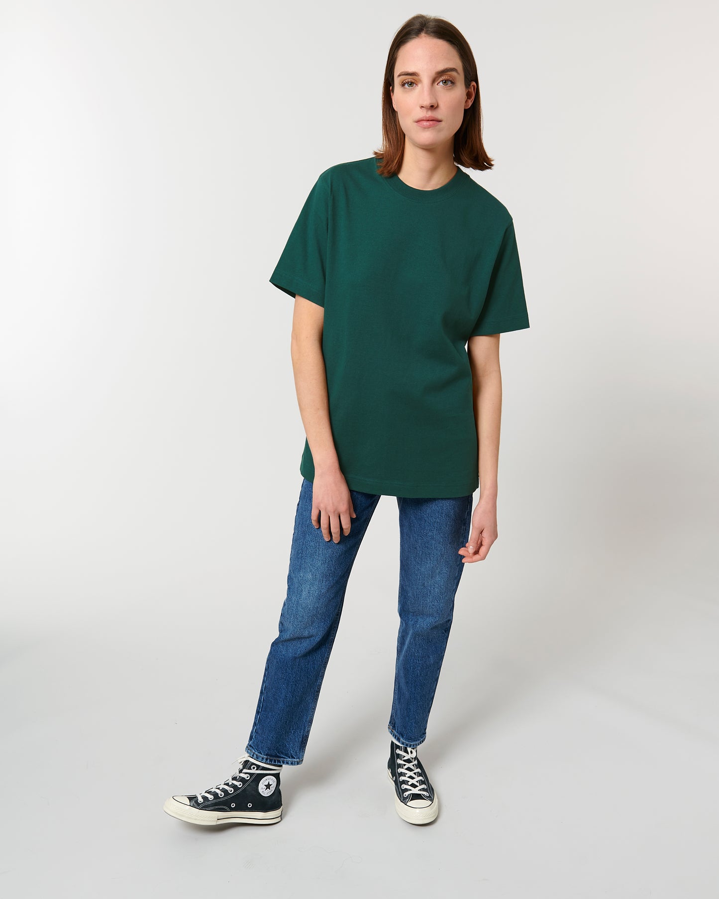 T-shirt unisexe lourd Freestyler Vert