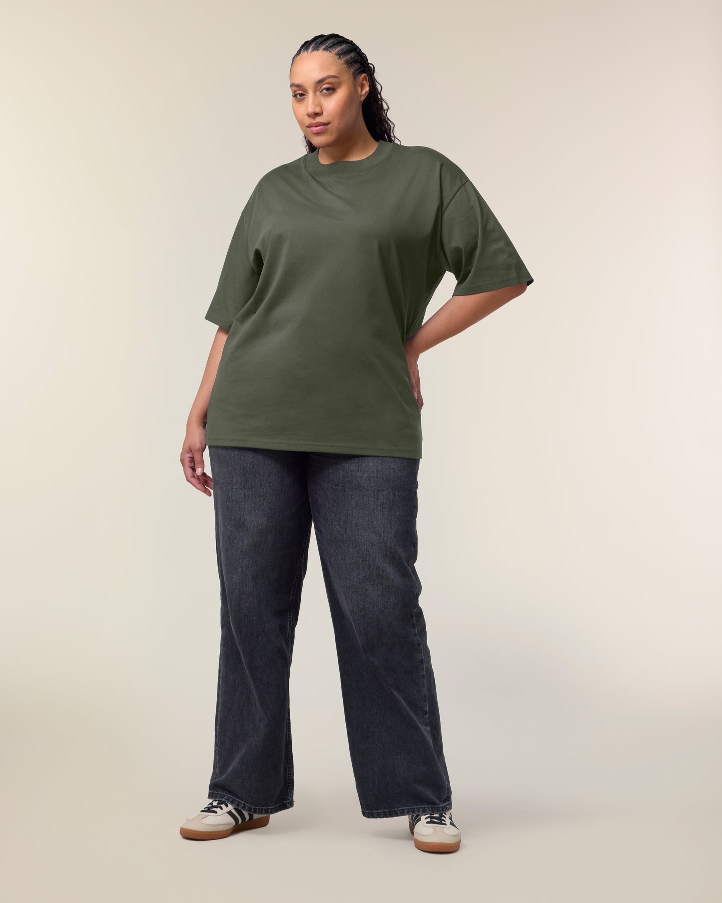 T-shirt oversize Blaster 2.0 Kaki