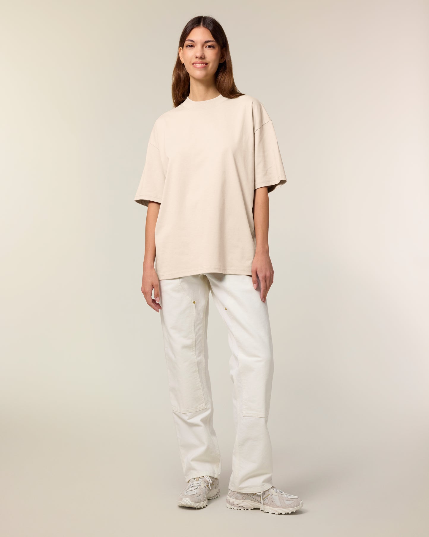 T-shirt oversize Blaster 2.0 Crème