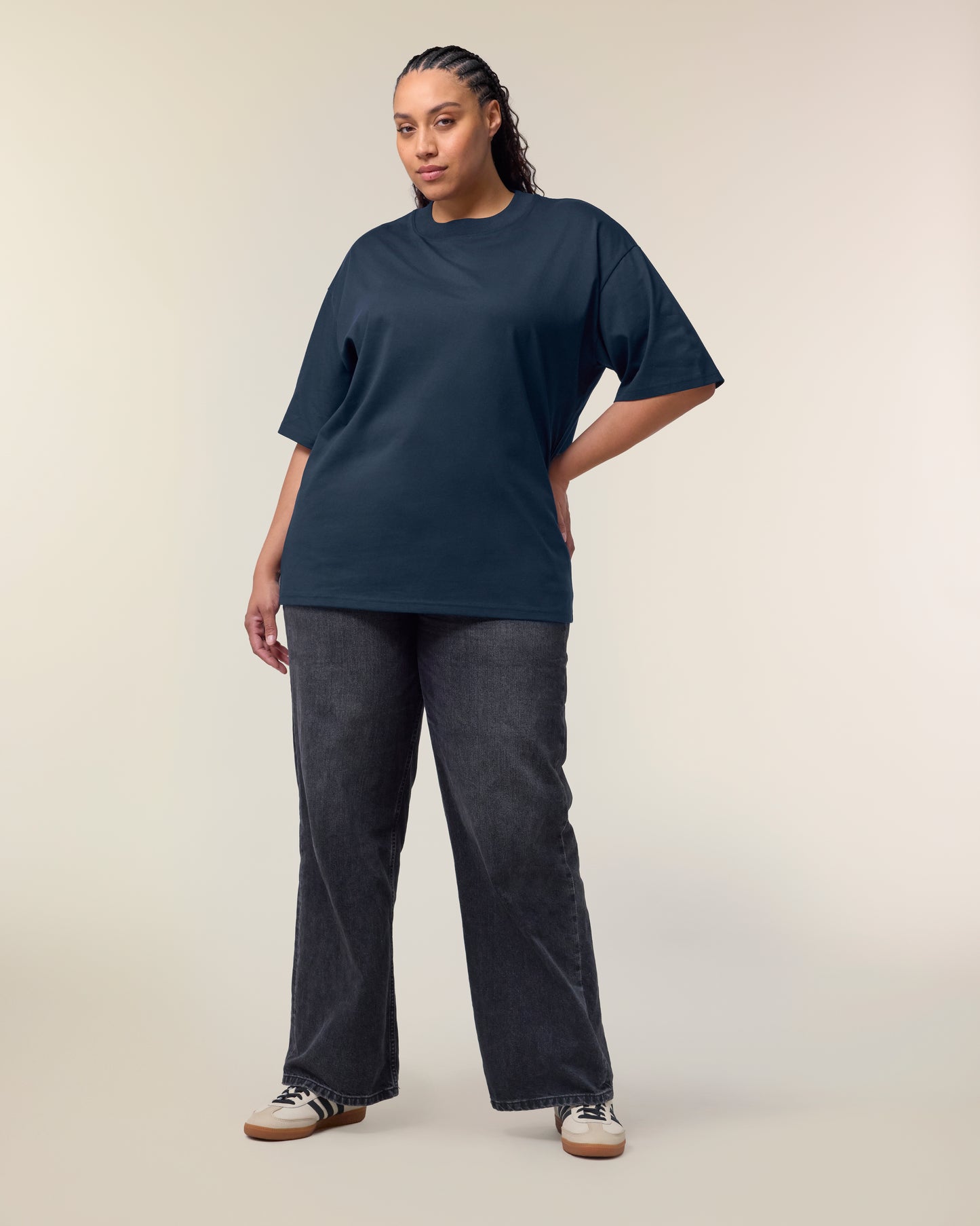 T-shirt oversize Blaster 2.0 Bleu Marine