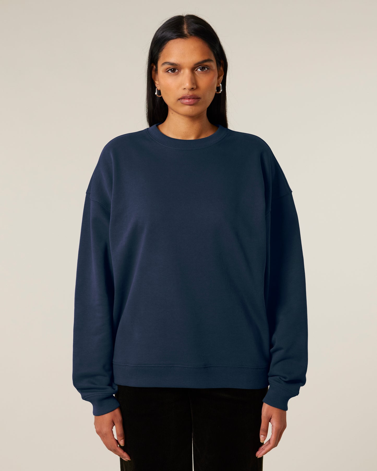 Sweat col rond oversize Radder 2.0 Bleu Marine