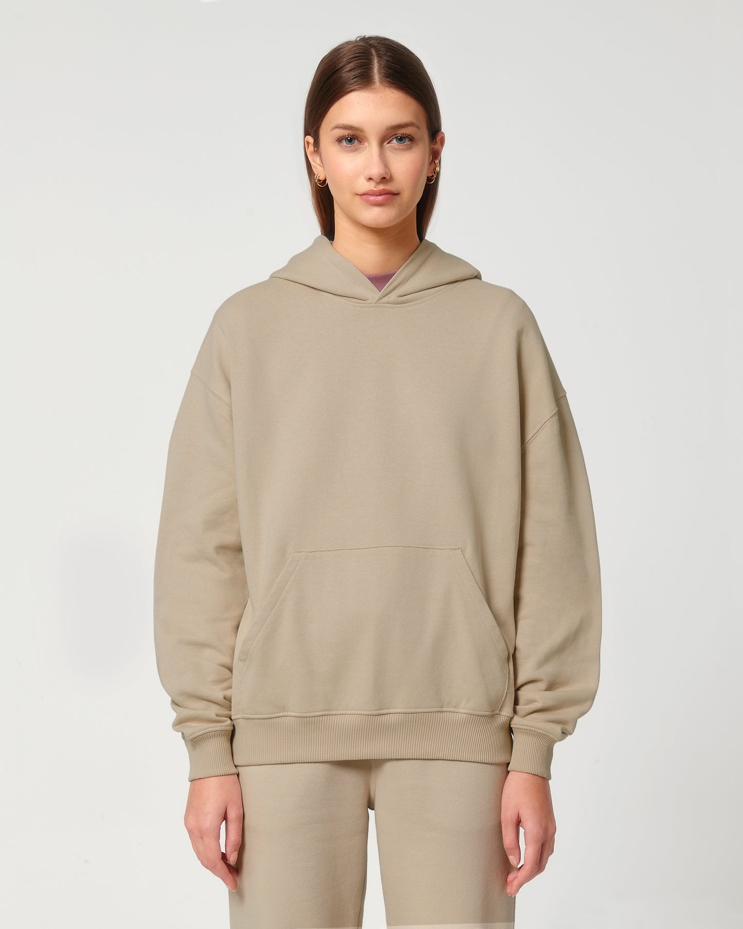 Sweat capuche lourd Cooper Dry Sable clair
