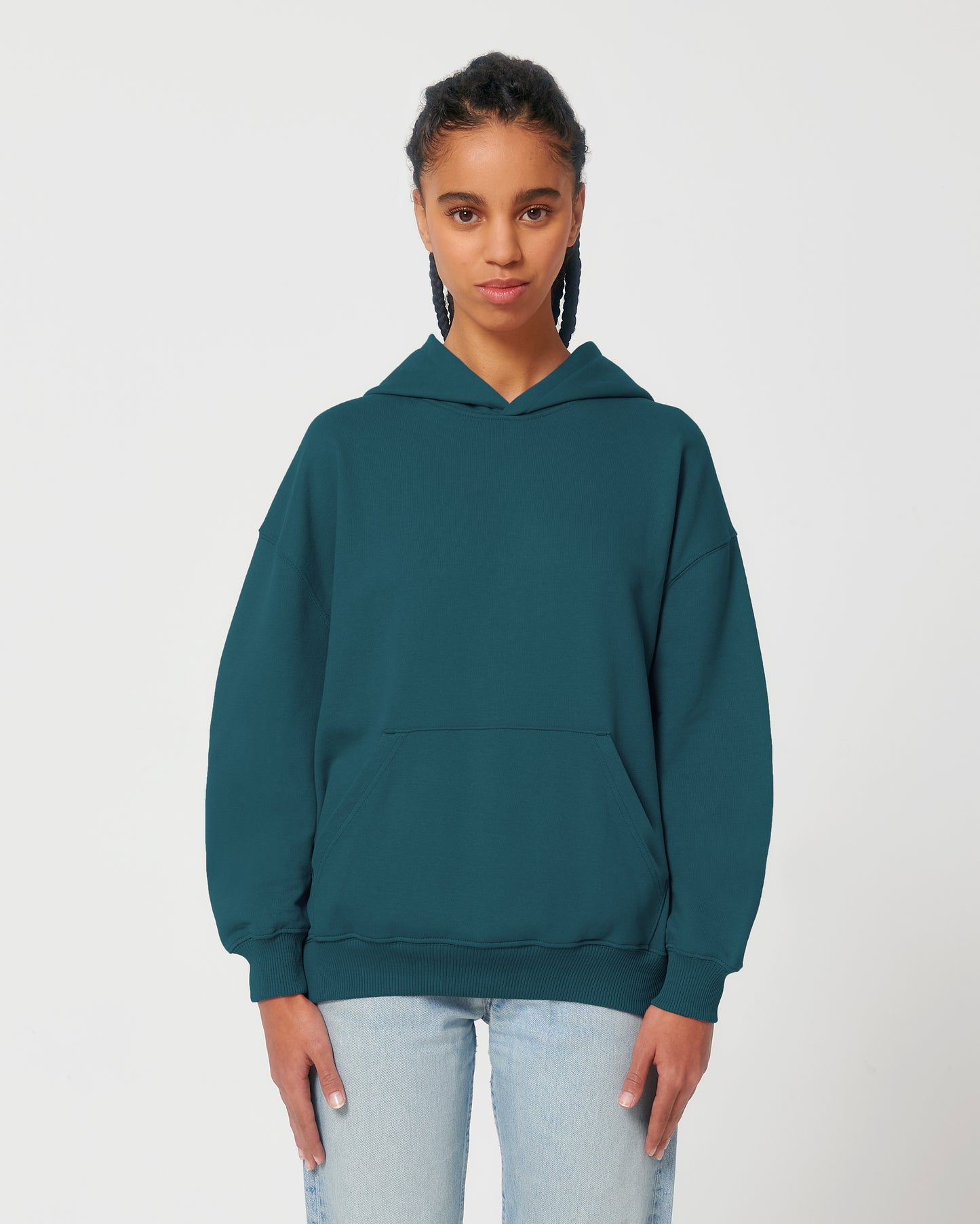 Sweat capuche lourd Cooper Dry Bleu Stargazer