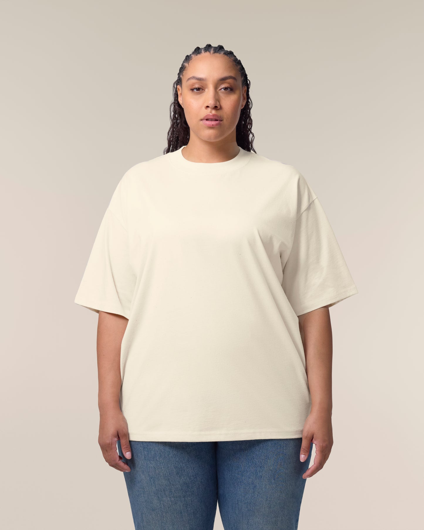T-shirt oversize Blaster 2.0 Blanc naturel