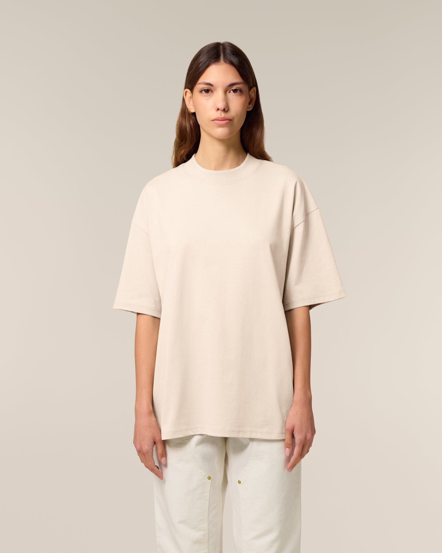 T-shirt oversize Blaster 2.0 Crème