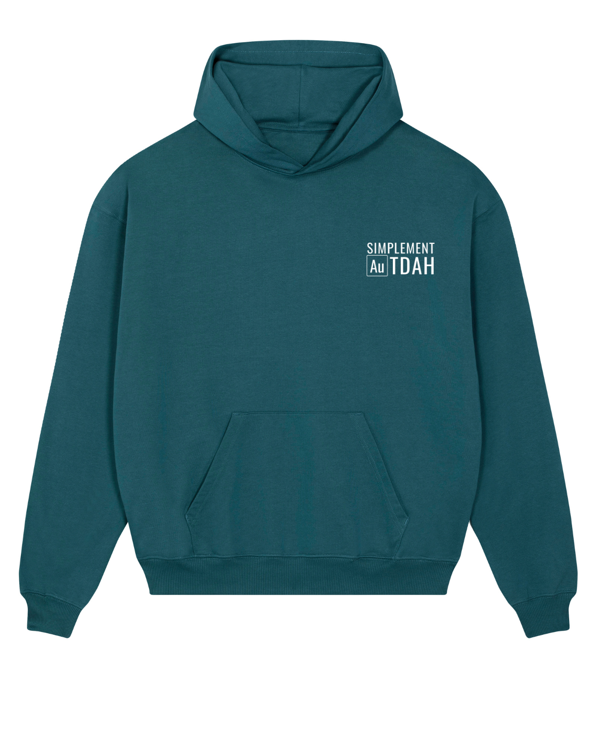 Sweat capuche lourd Cooper Dry Bleu Stargazer