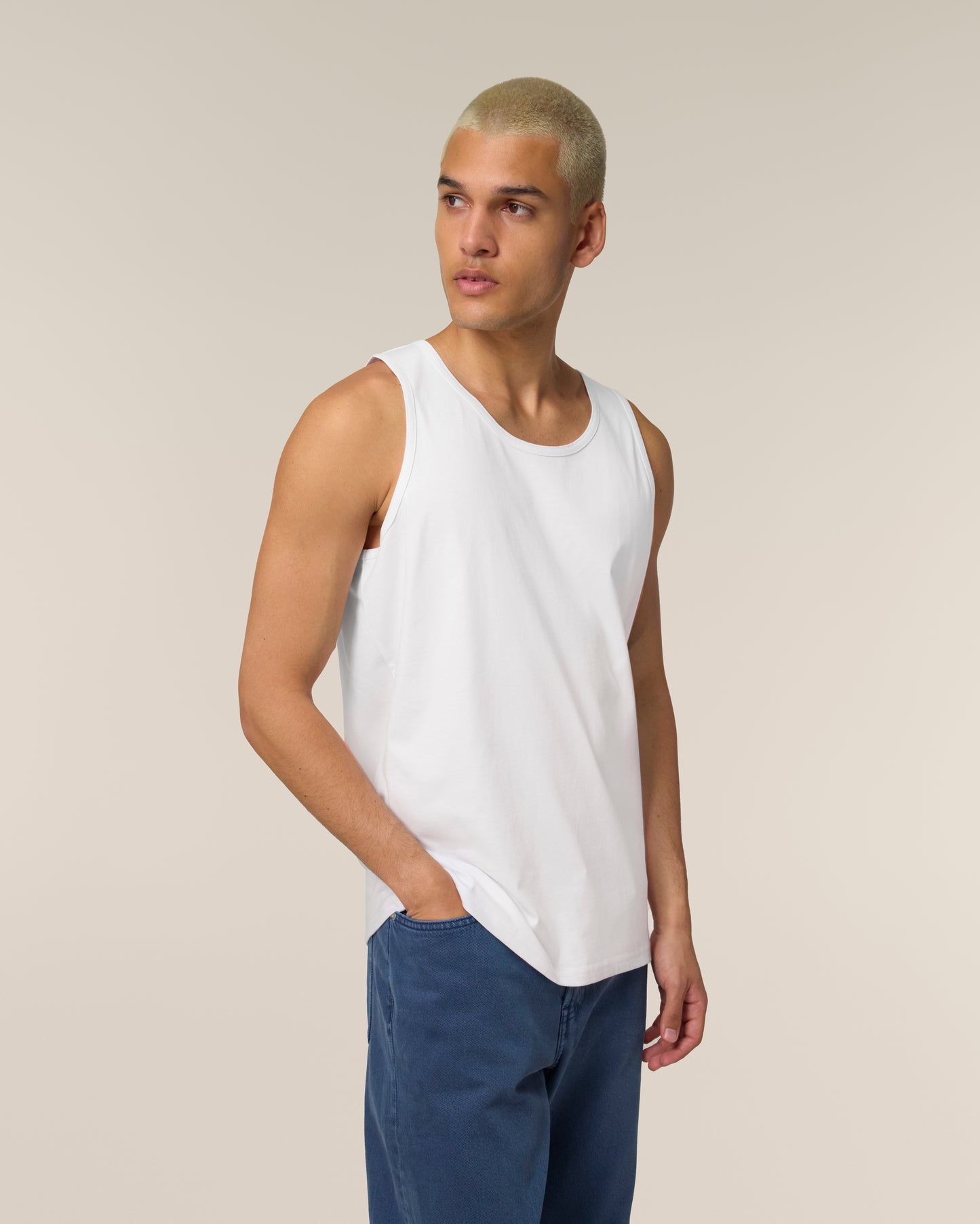 Débardeur homme Stancer blanc