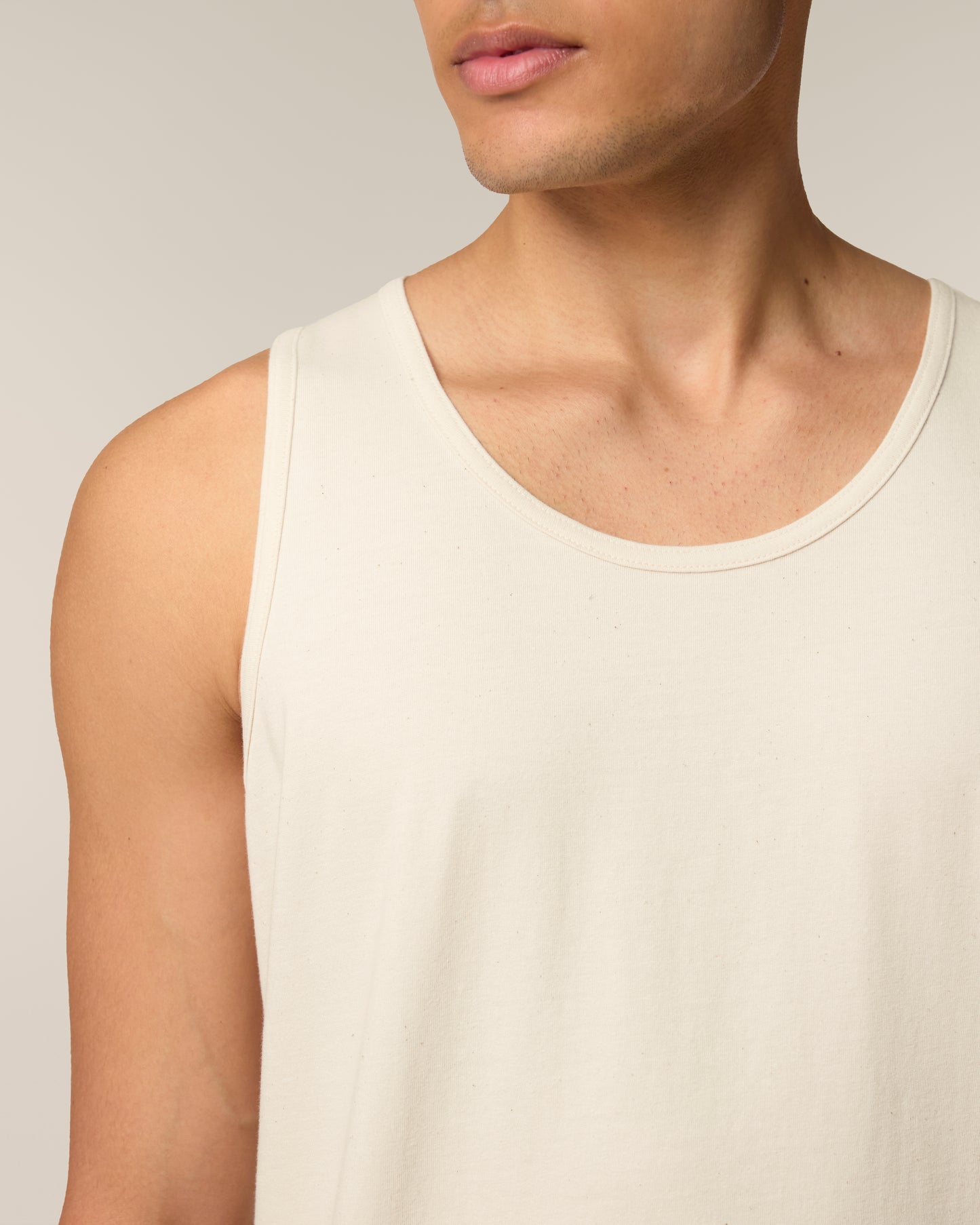 Débardeur homme Stancer blanc naturel