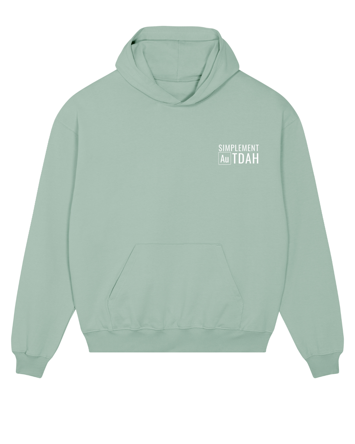 Sweat capuche lourd Cooper Dry Vert Aloé