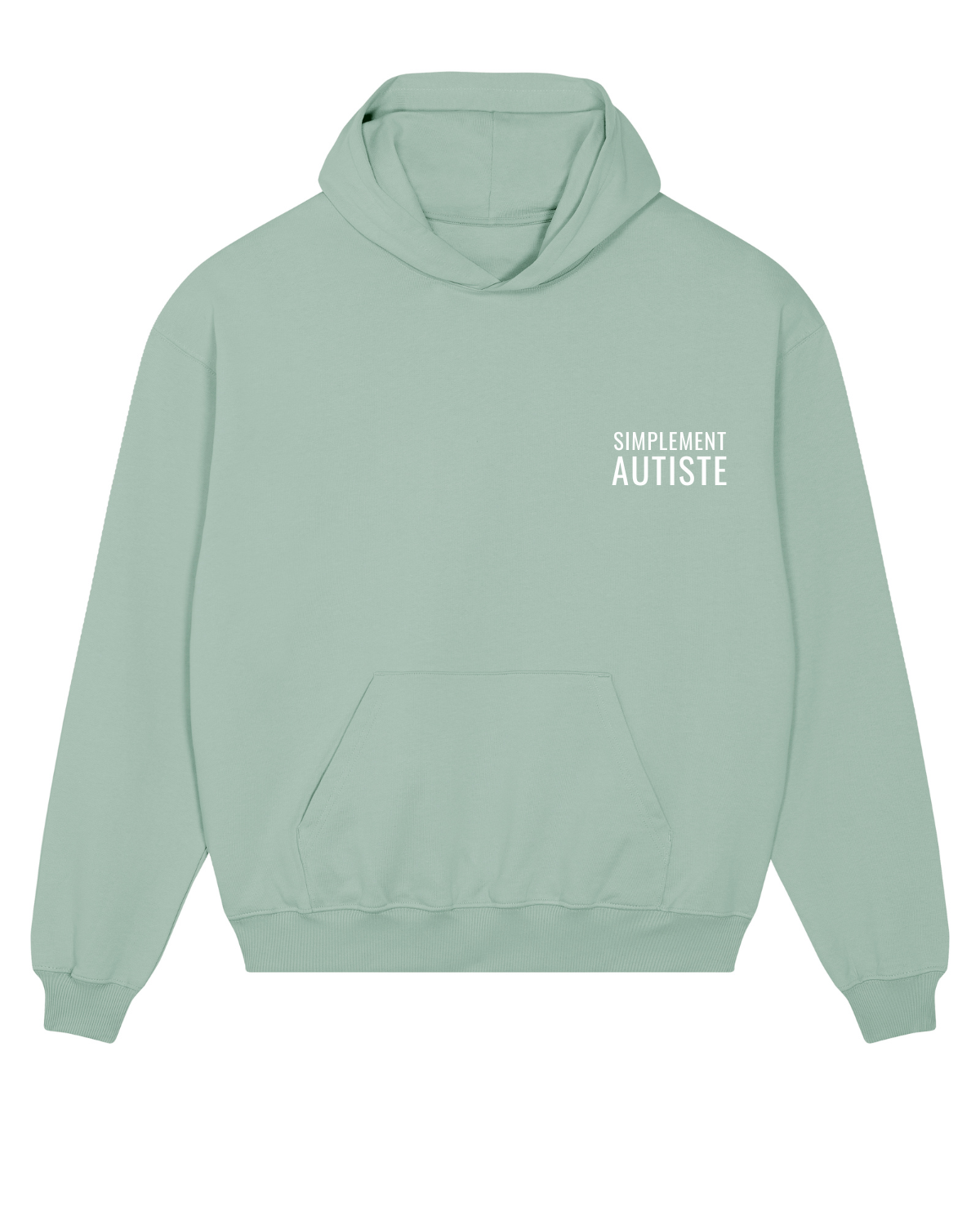 Sweat capuche lourd Cooper Dry Vert Aloé