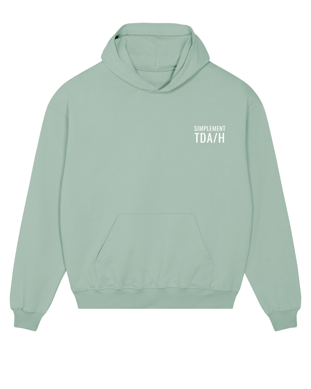 Sweat capuche lourd Cooper Dry Vert Aloé