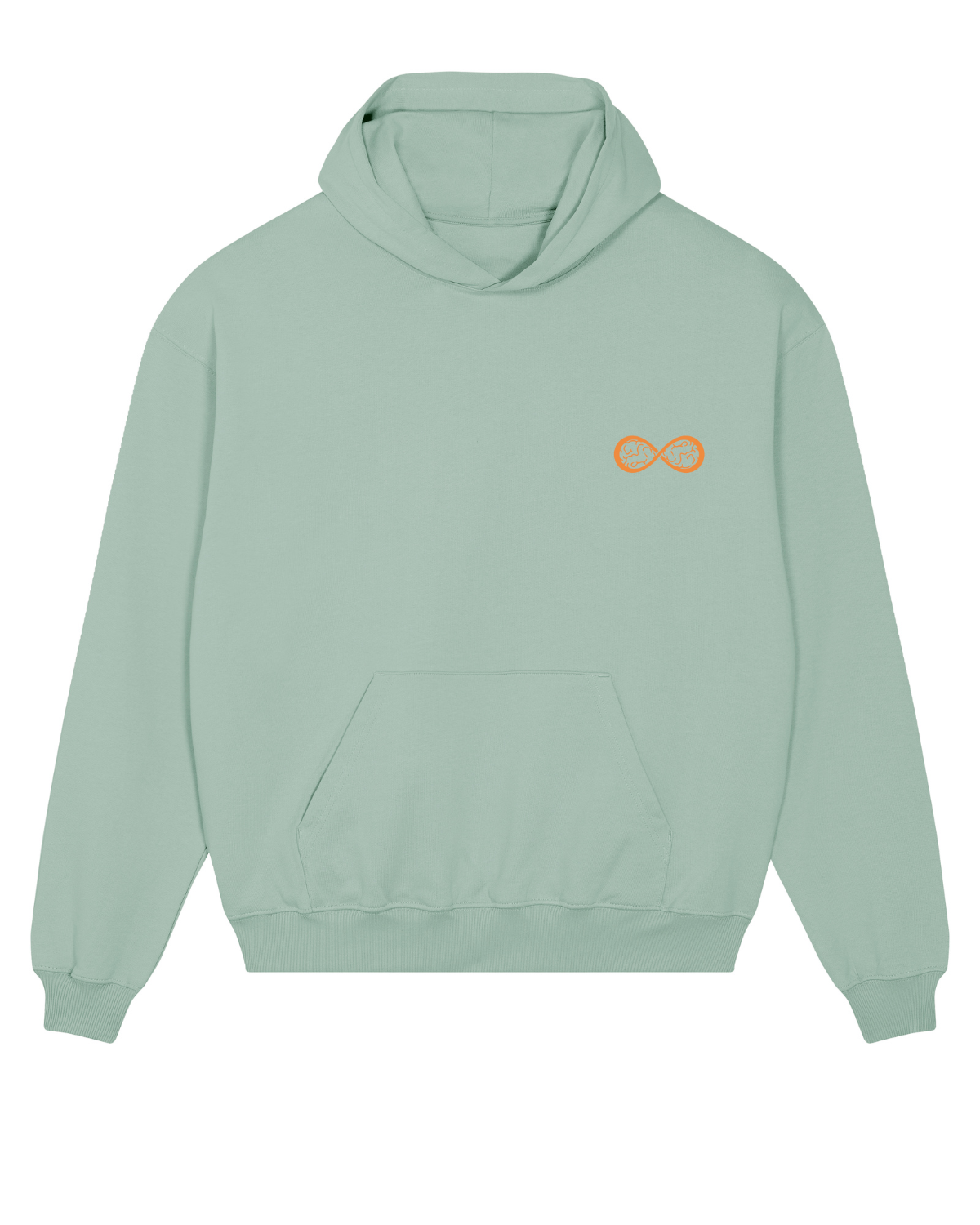 Sweat capuche lourd Cooper Dry Vert Aloé