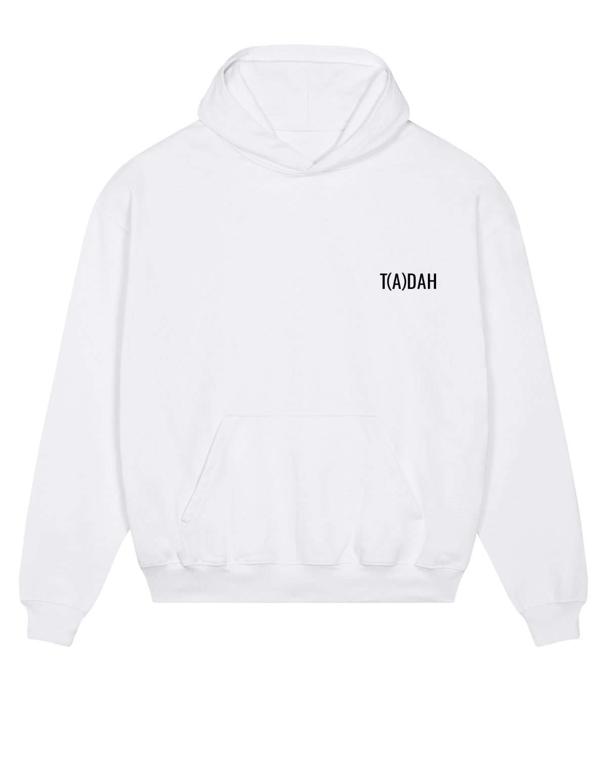 Sweat capuche lourd Cooper Dry Blanc