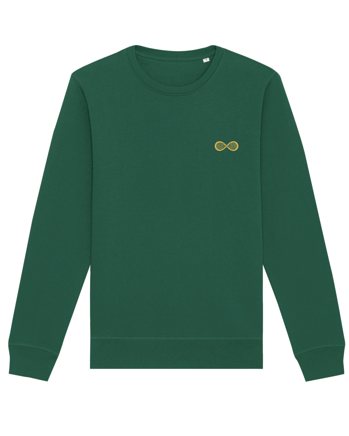 Sweat col rond Roller Vert bouteille